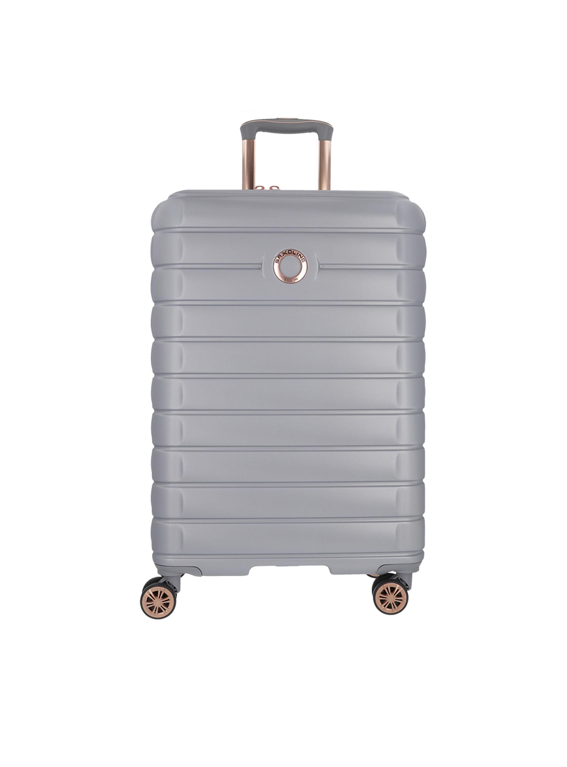 Maleta Grande Saxoline Spinwave Gris-0