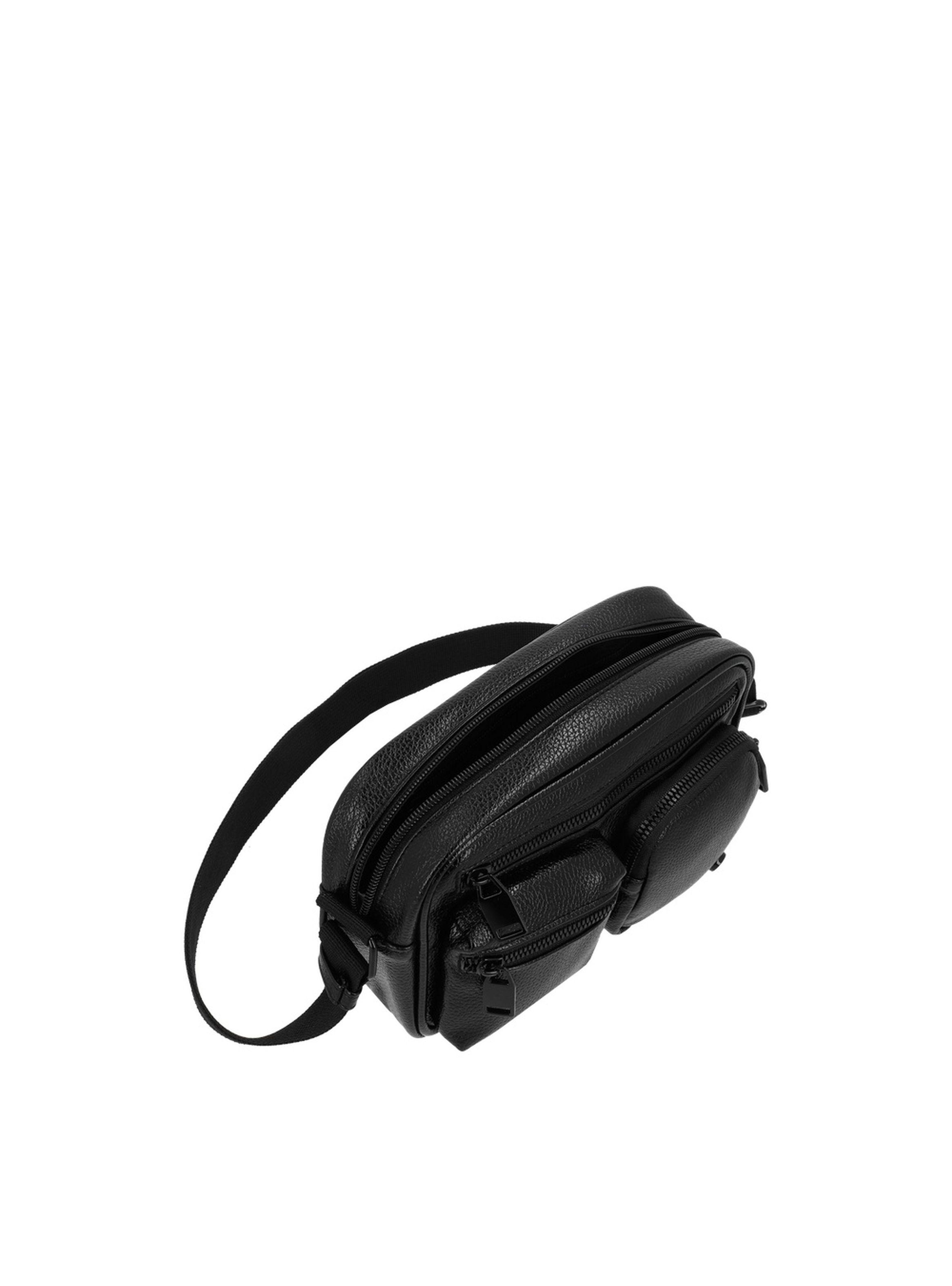 Cartera Bandolera Xtrem Hazel 3XT Pequeña Negra Brillante-3