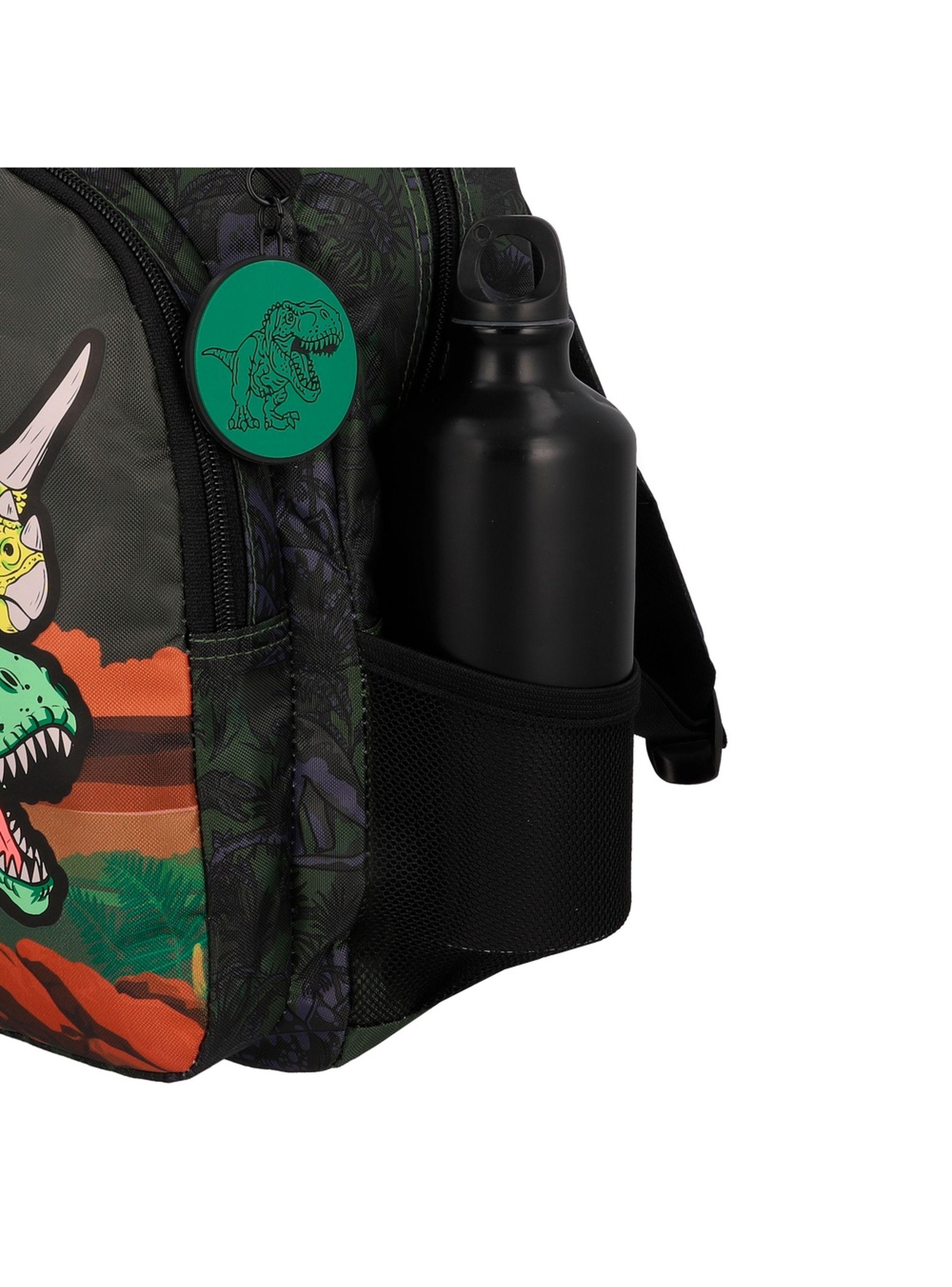 Mochila Xtrem Kinder 6XT Dino Verde Oliva-5