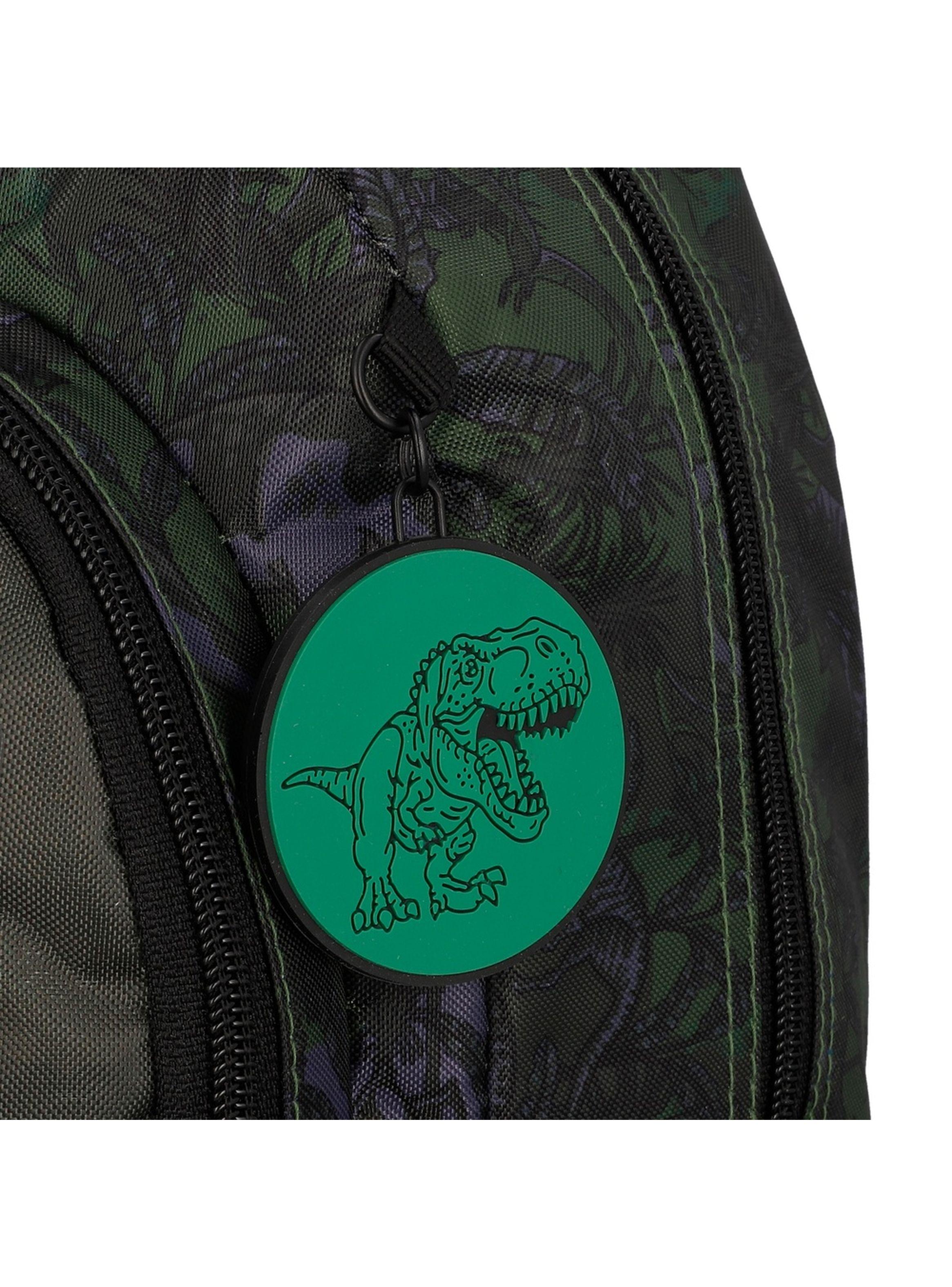 Mochila Xtrem Kinder 6XT Dino Verde Oliva-6