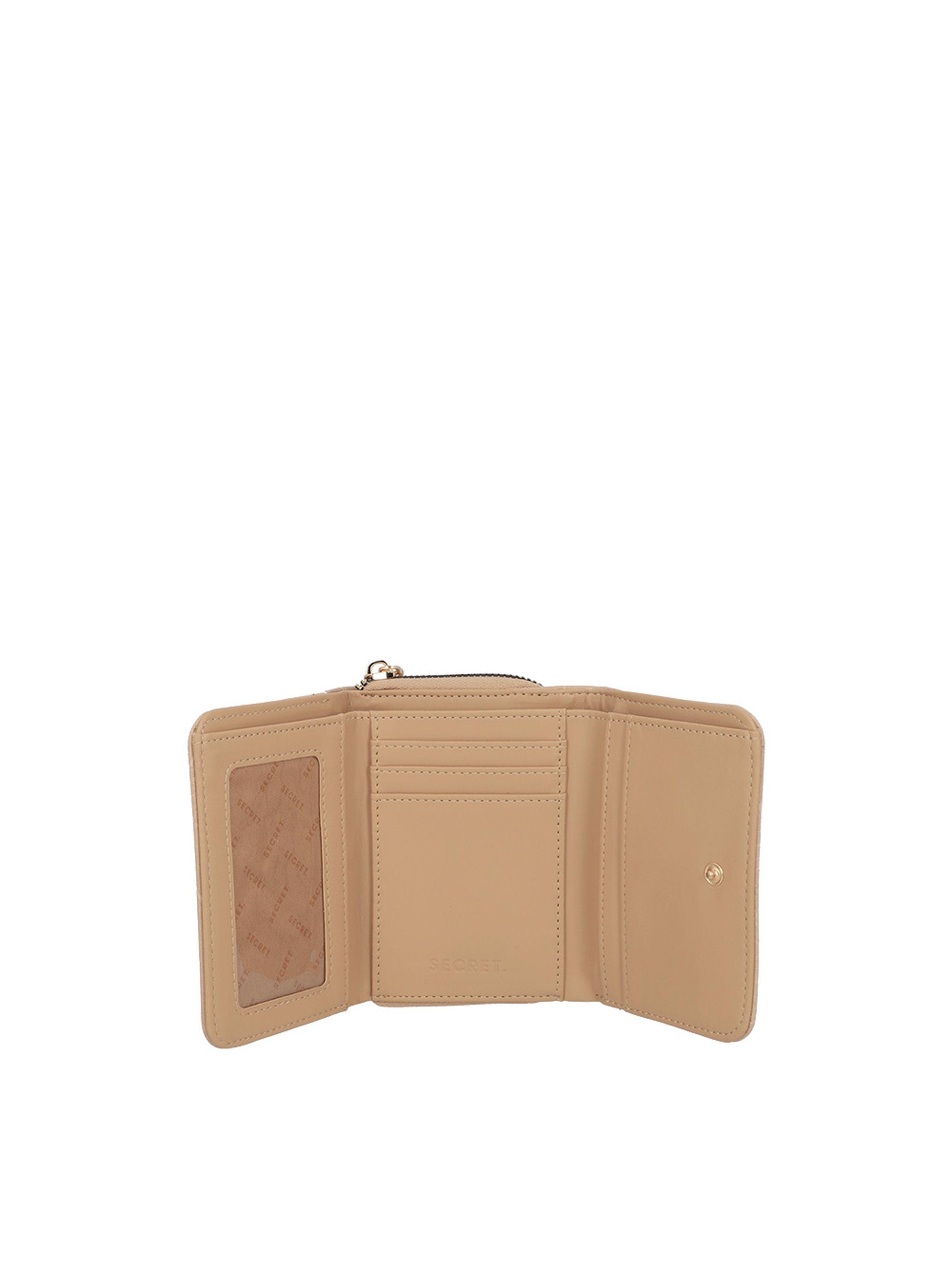 Billetera Secret Varsovia SC6 S Beige-4