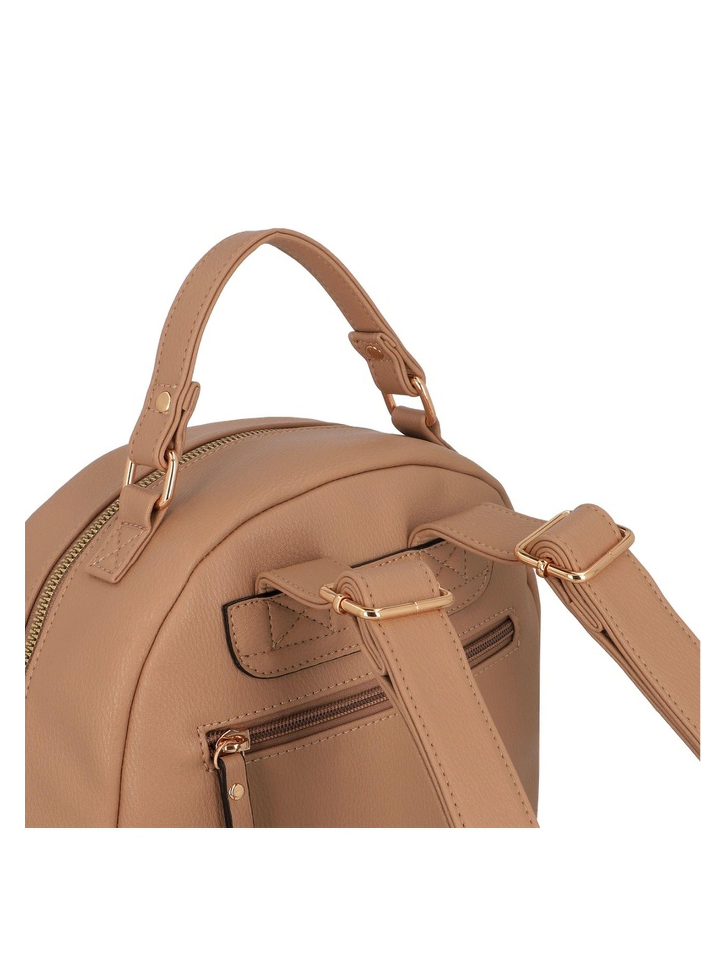 Mochila Secret Lourdes FW25 M Tostado-4