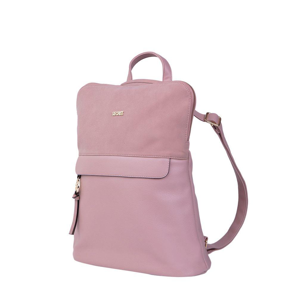 Mochila Lourdes Rosada Secret-1