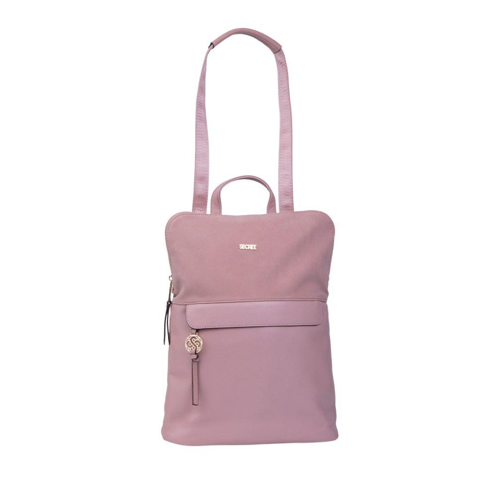 Mochila Lourdes Rosada Secret-9