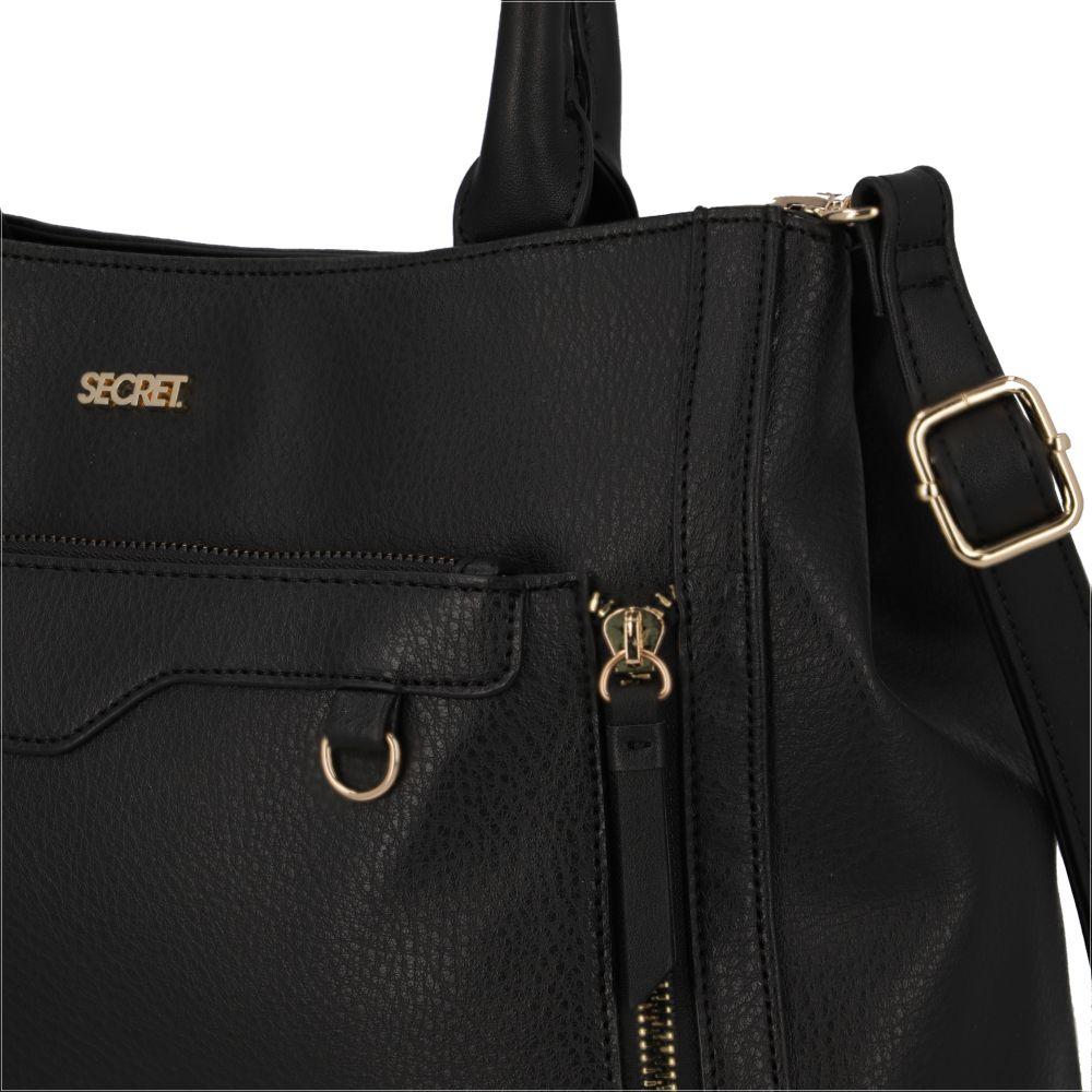 Cartera Albury Casual Negro Secret M-13