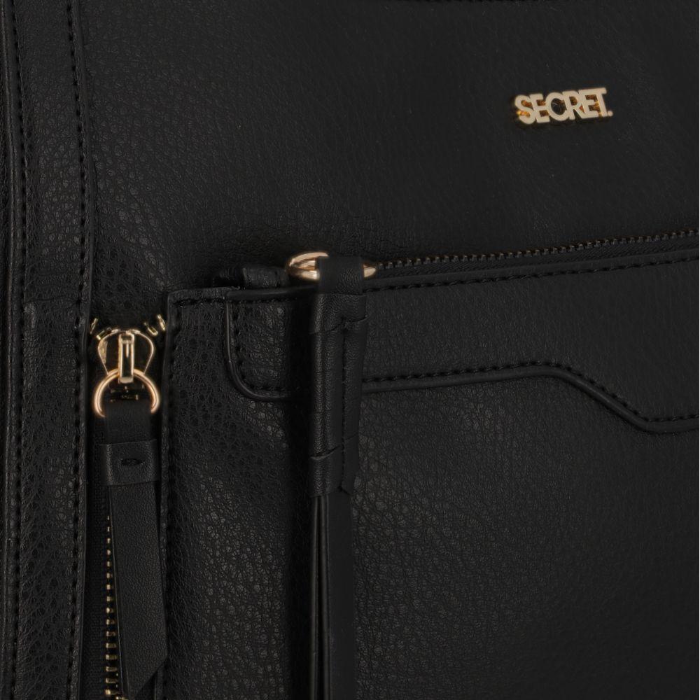Cartera Albury Casual Negro Secret M-14