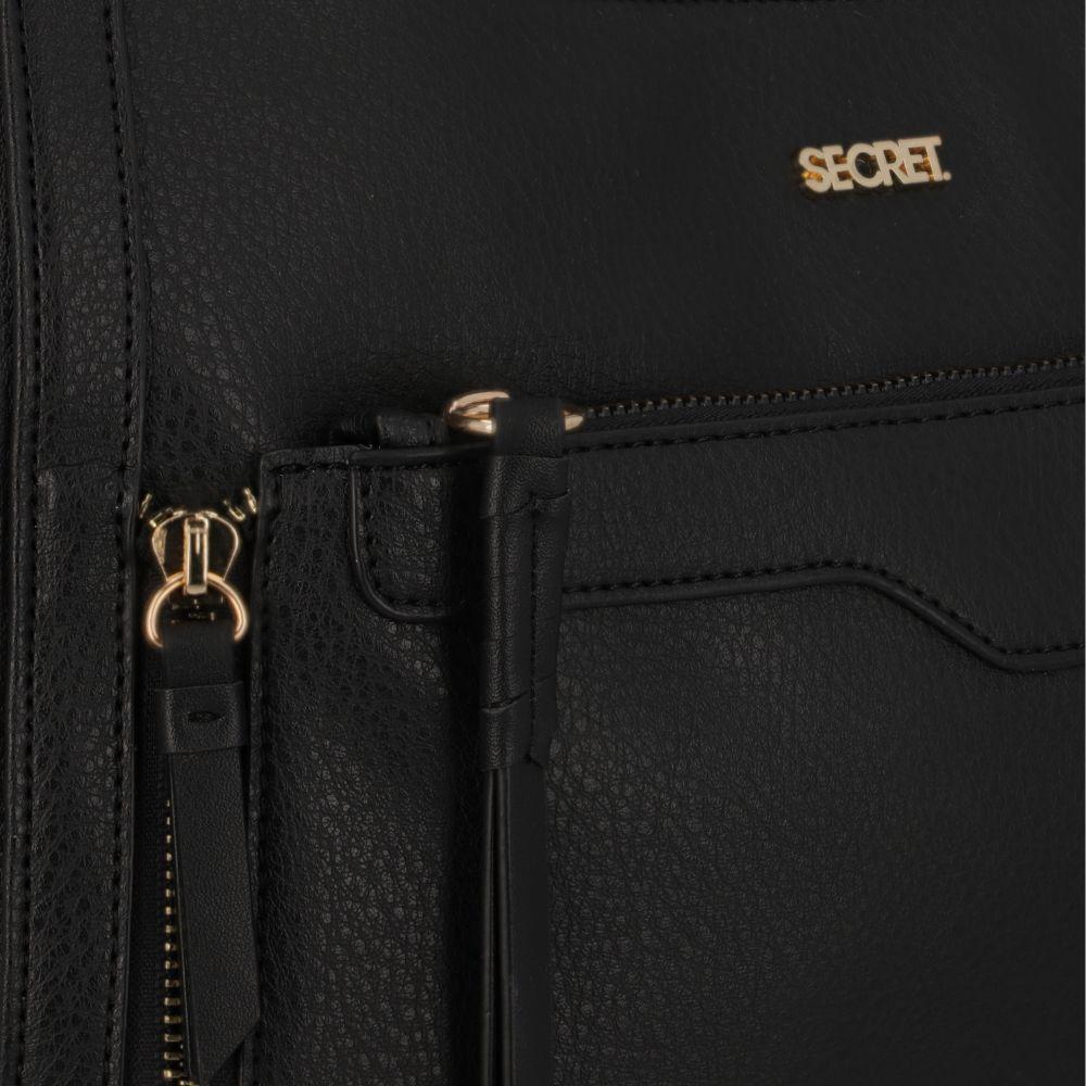 Cartera Albury Casual Negro Secret M-15