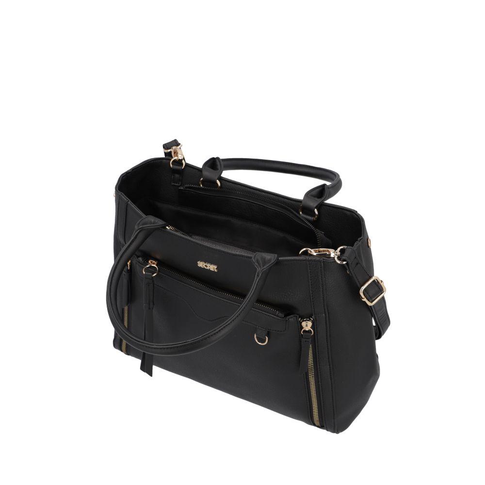 Cartera Albury Casual Negro Secret M-6