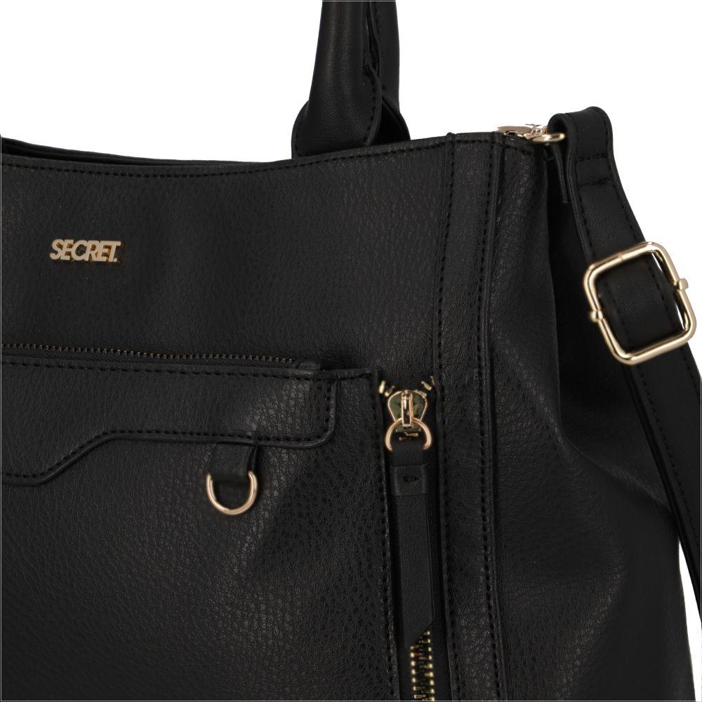 Cartera Albury Casual Negro Secret M-12