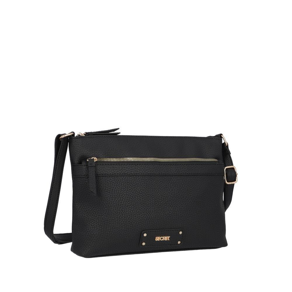 Cartera Lisboa Casual Negro Secret S-1