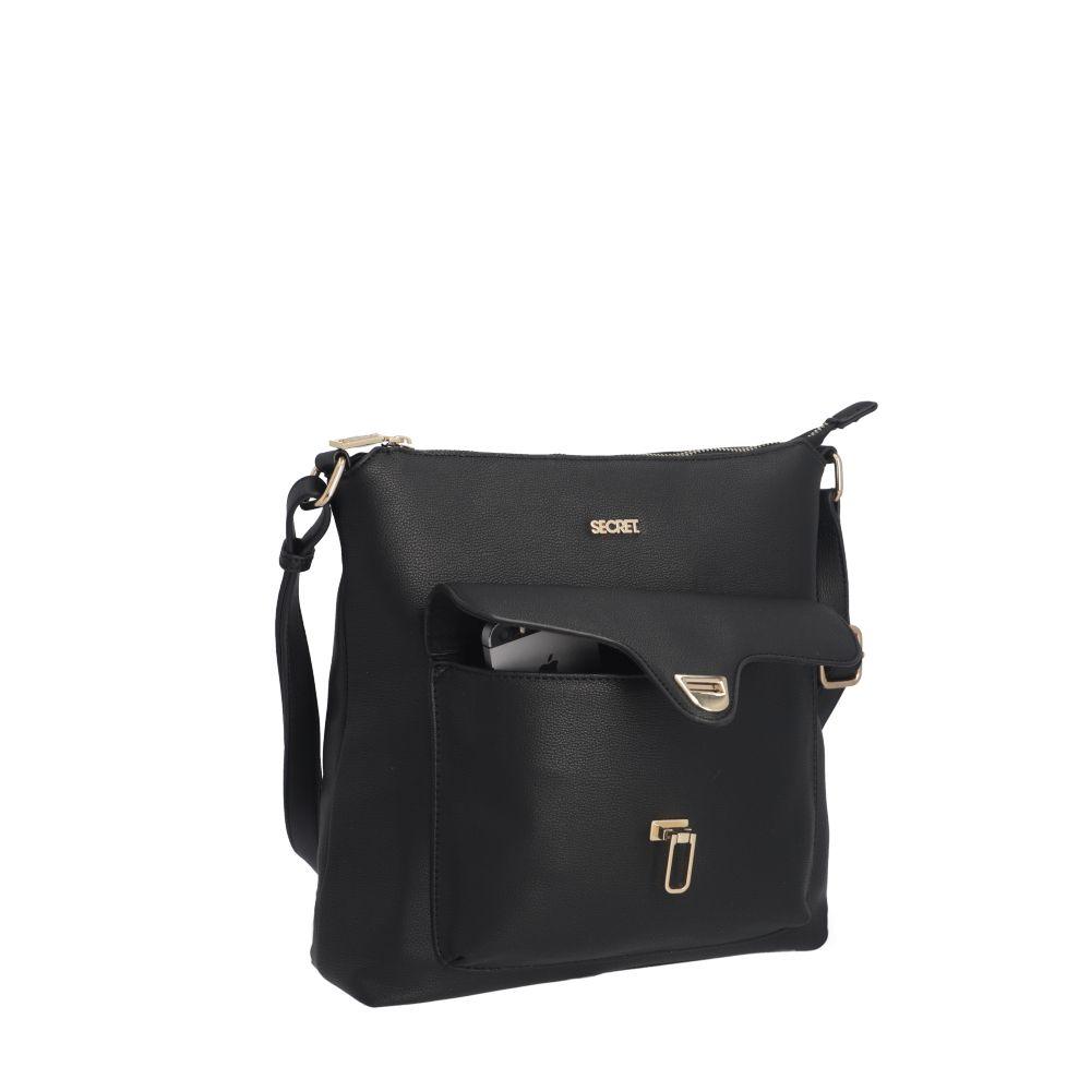 Cartera Andalucia Casual Negro Secret M-8