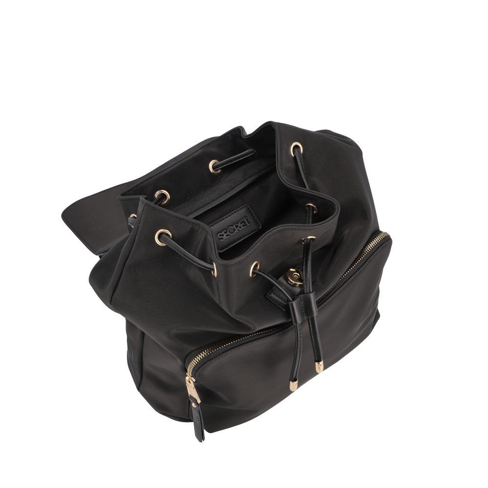 Mochila Holanda Casual Negro Secret-5
