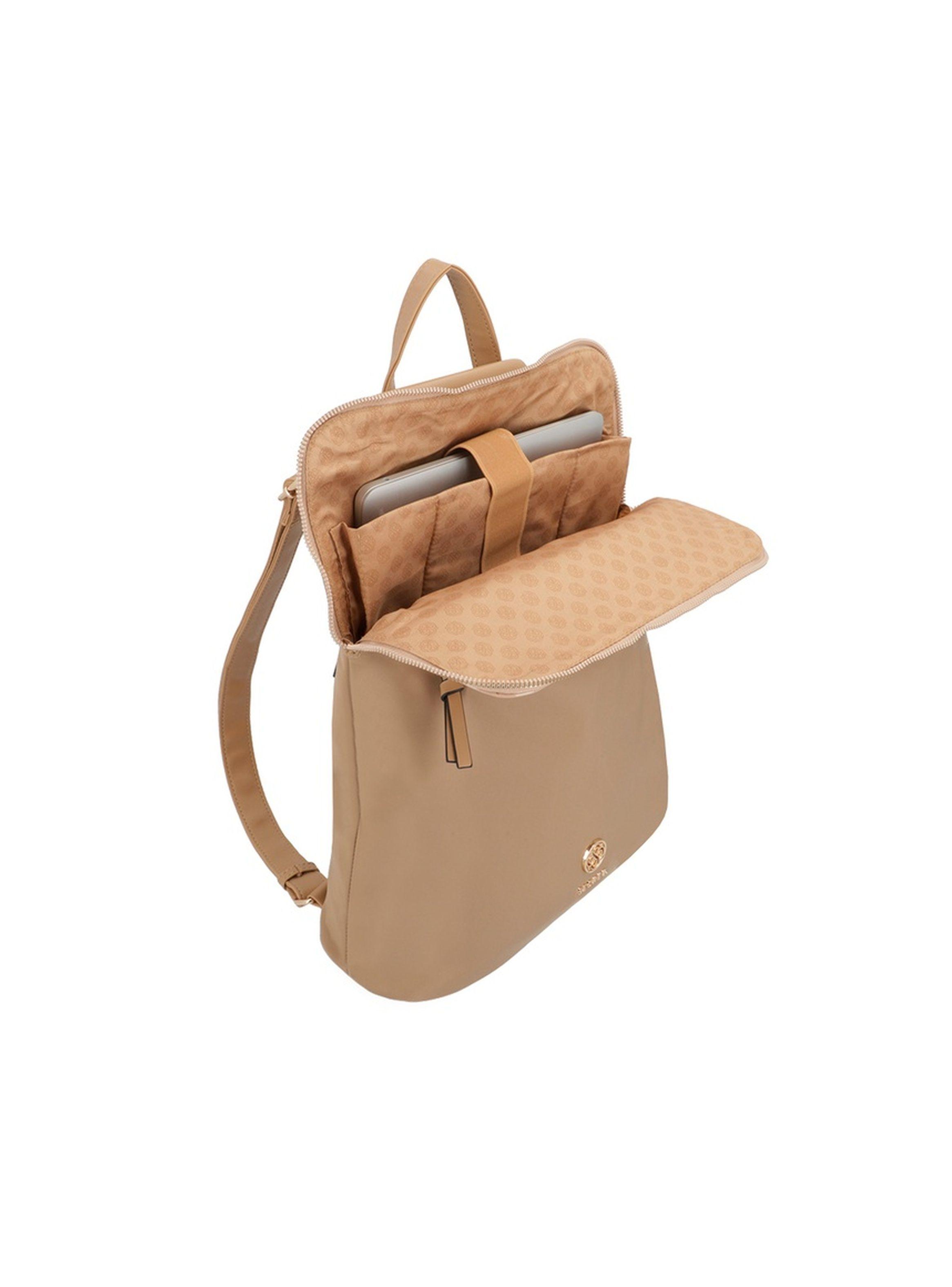 Mochila Notebook Secret Lourdes SS25 Beige 14"-3