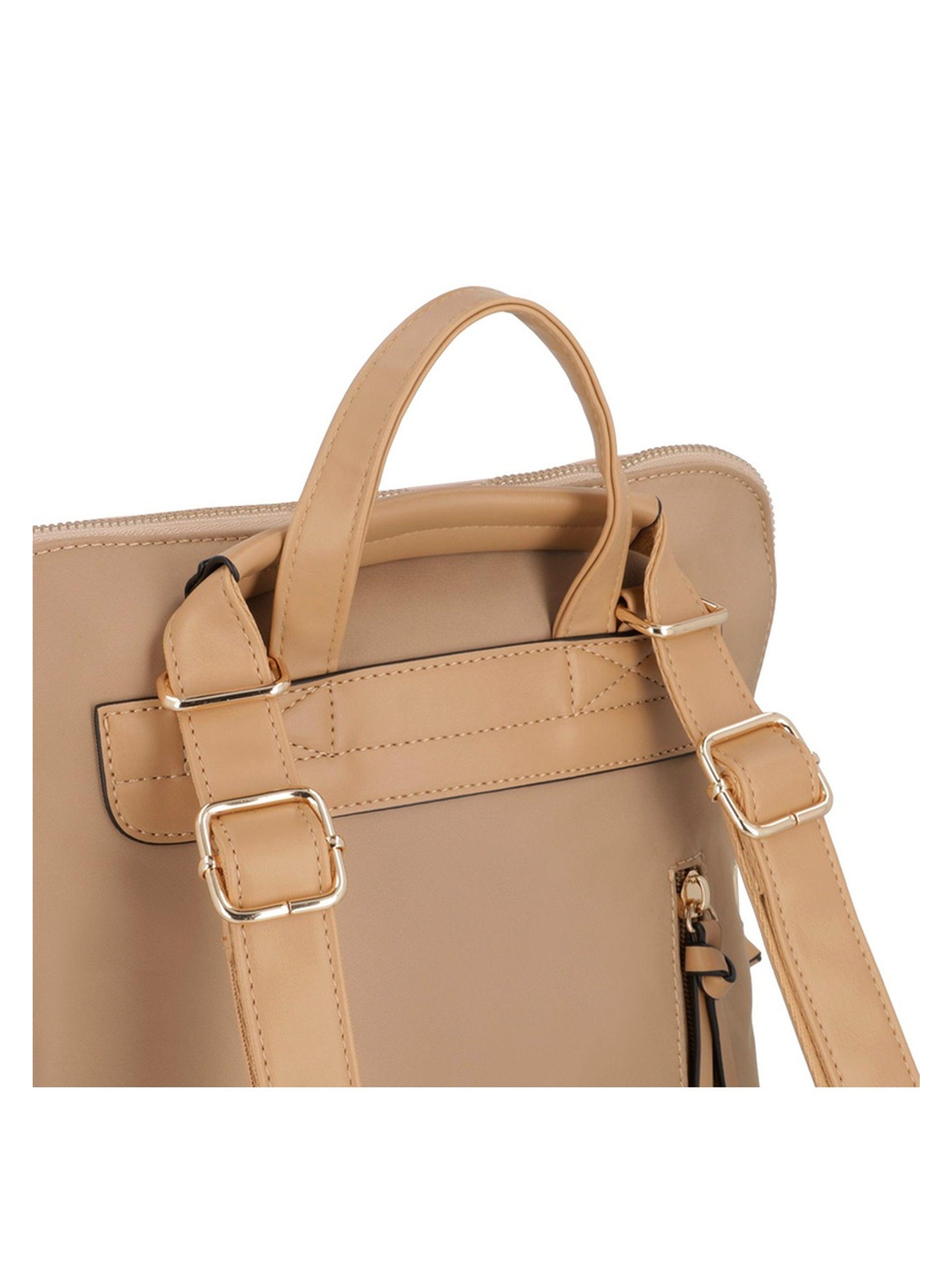 Mochila Notebook Secret Lourdes SS25 Beige 14"-4