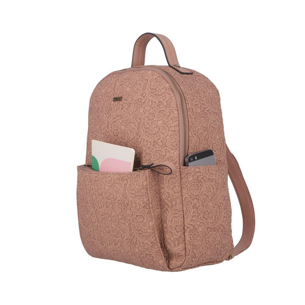 Mochila Mumbai Casual Rosado Secret L-16