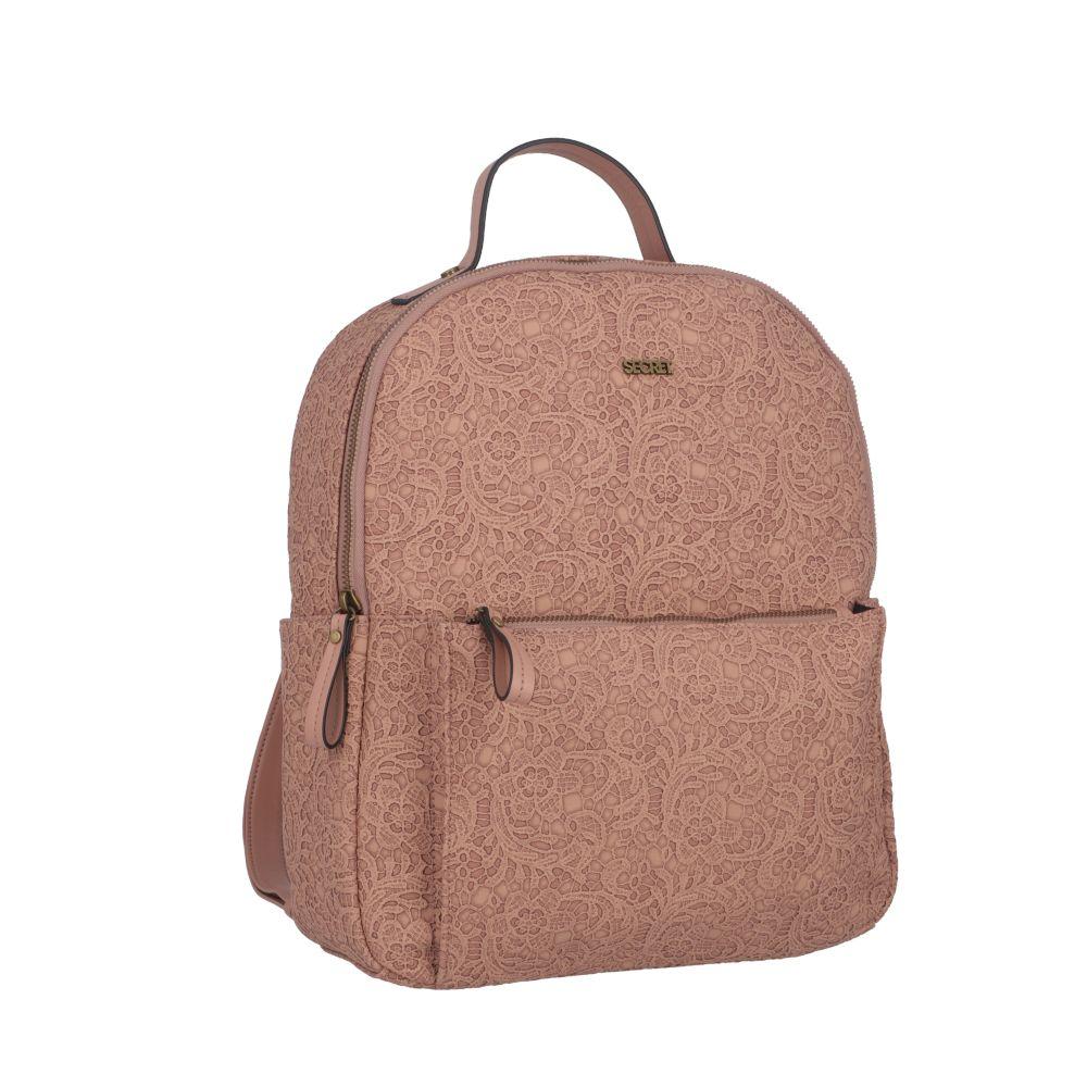 Mochila Mumbai Casual Rosado Secret L-3