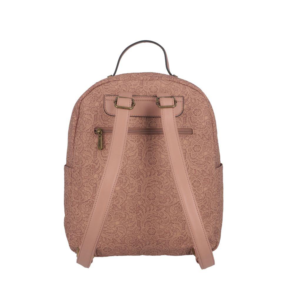 Mochila Mumbai Casual Rosado Secret L-7