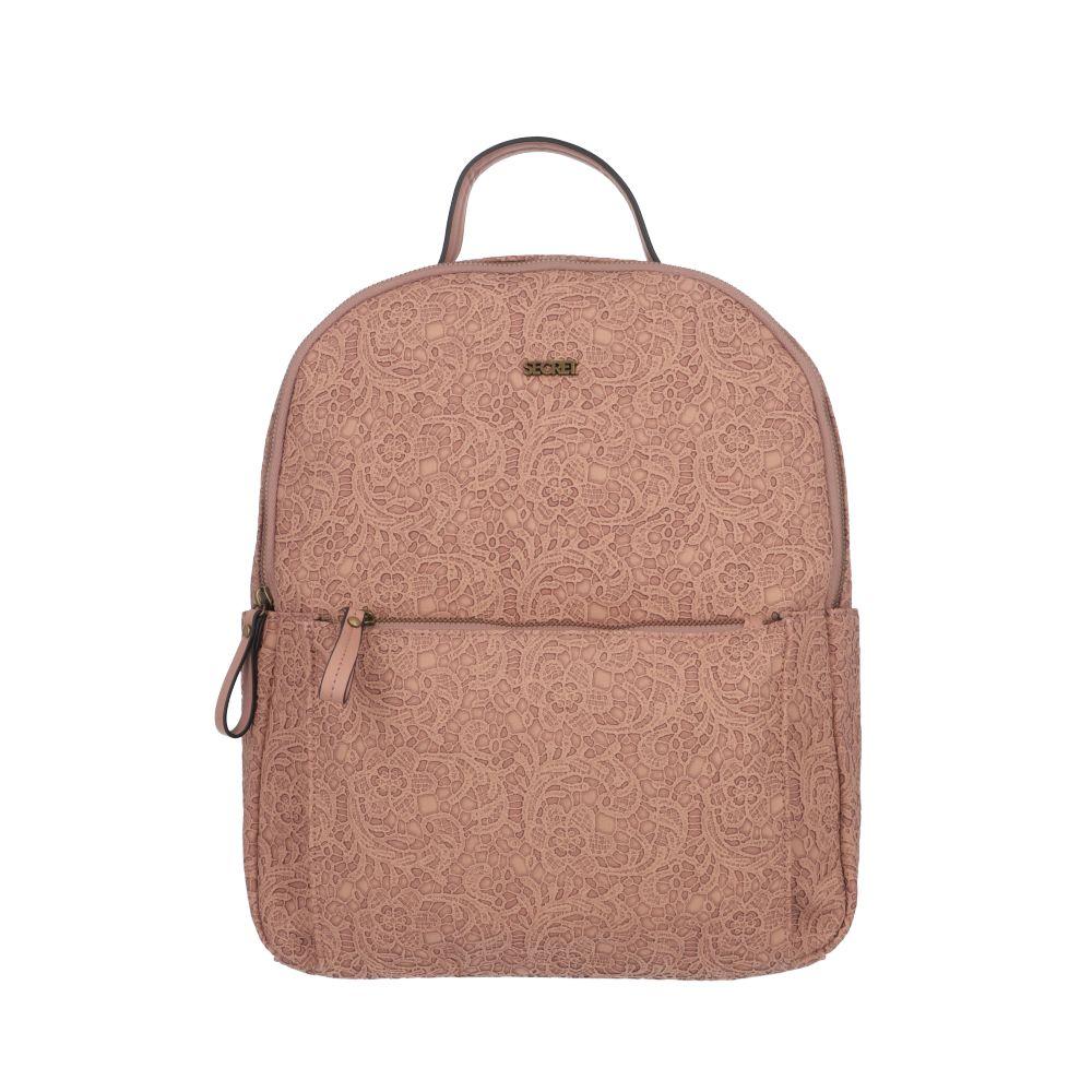Mochila Mumbai Casual Rosado Secret L-0