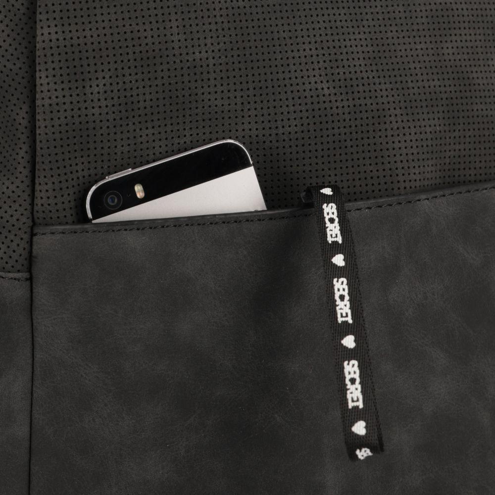 Mochila Cordoba Casual Negro Secret L-9