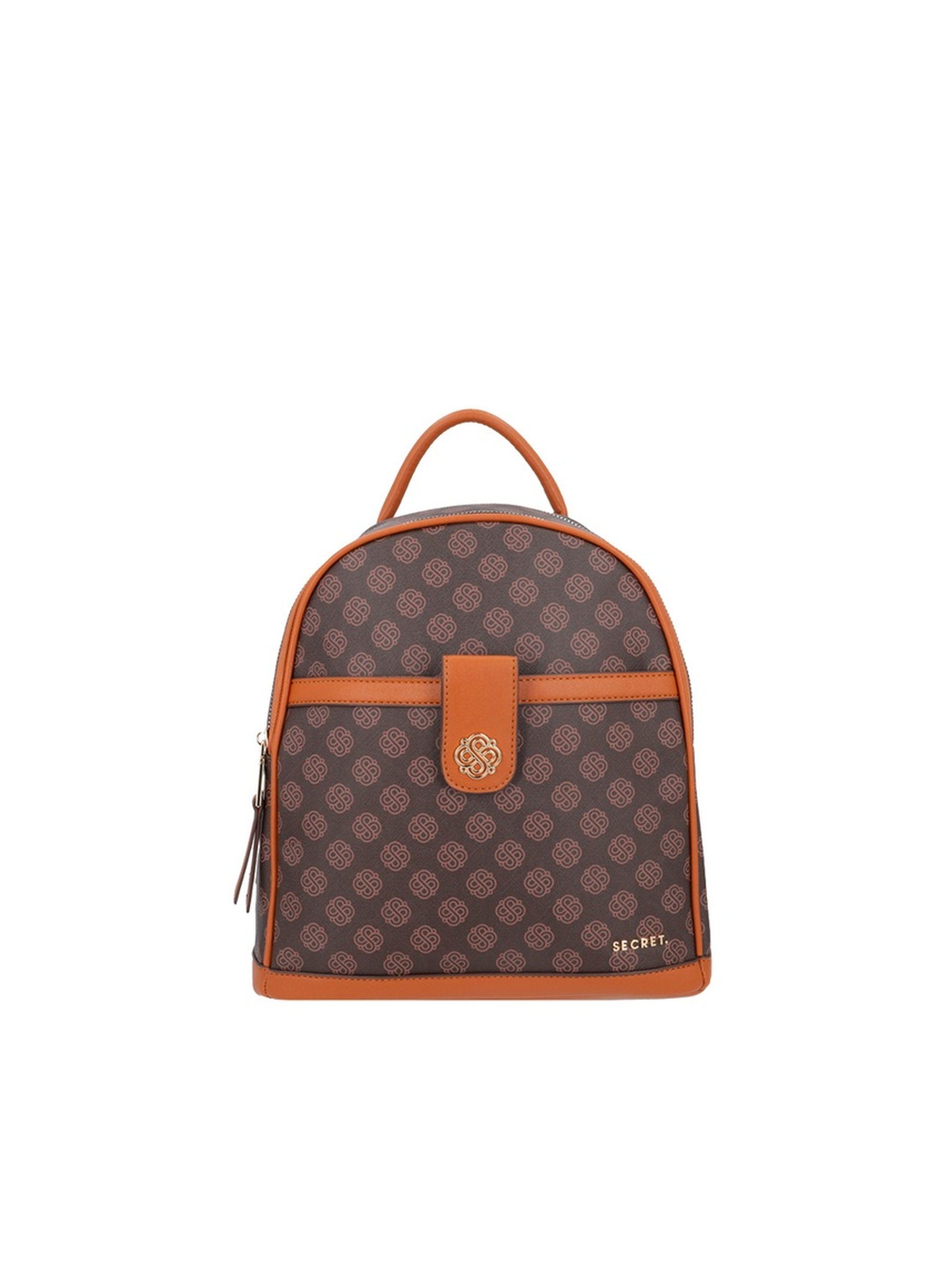 Mochila Secret Orleans SS25 M Café-0