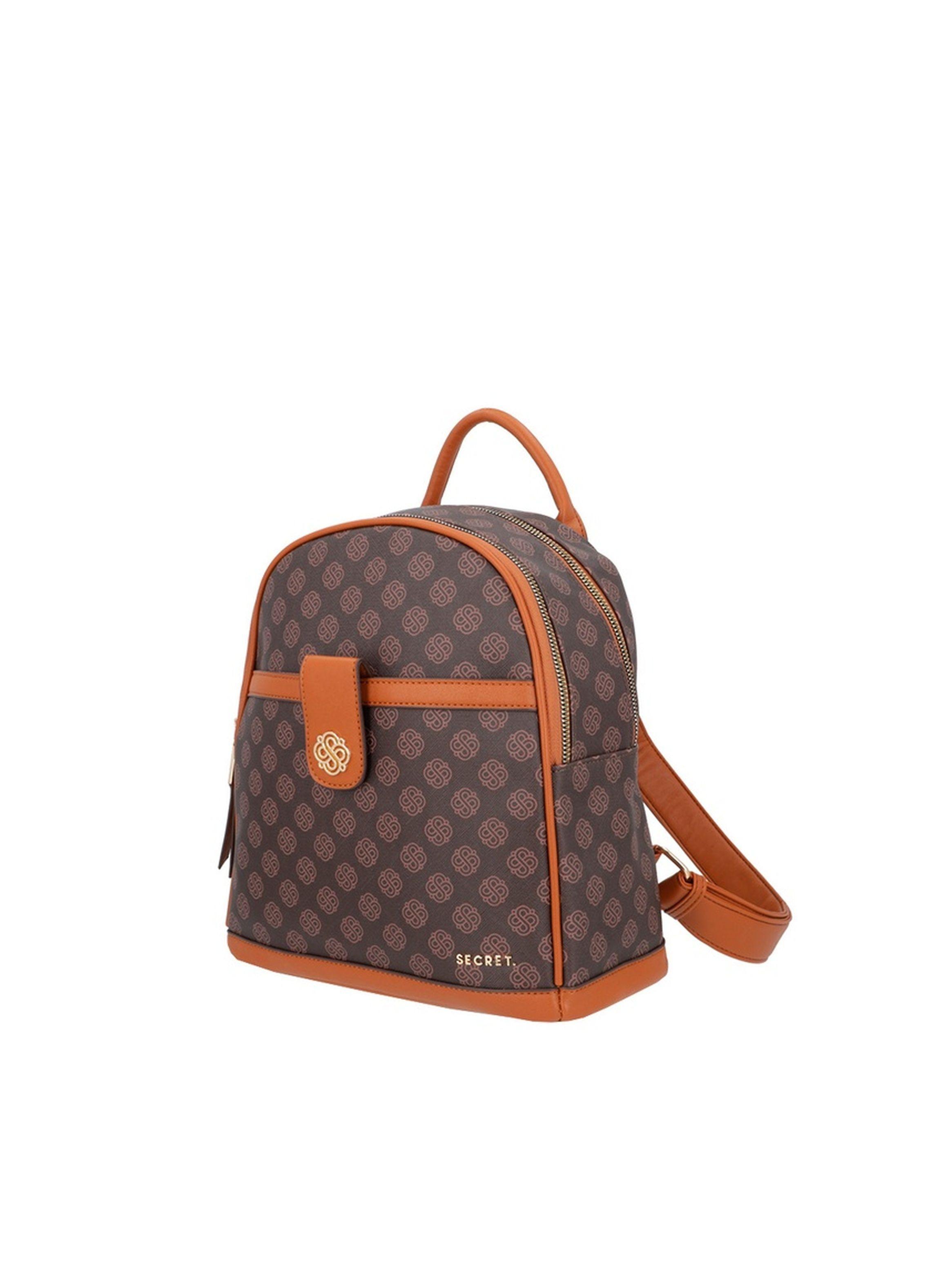 Mochila Secret Orleans SS25 M Café-1