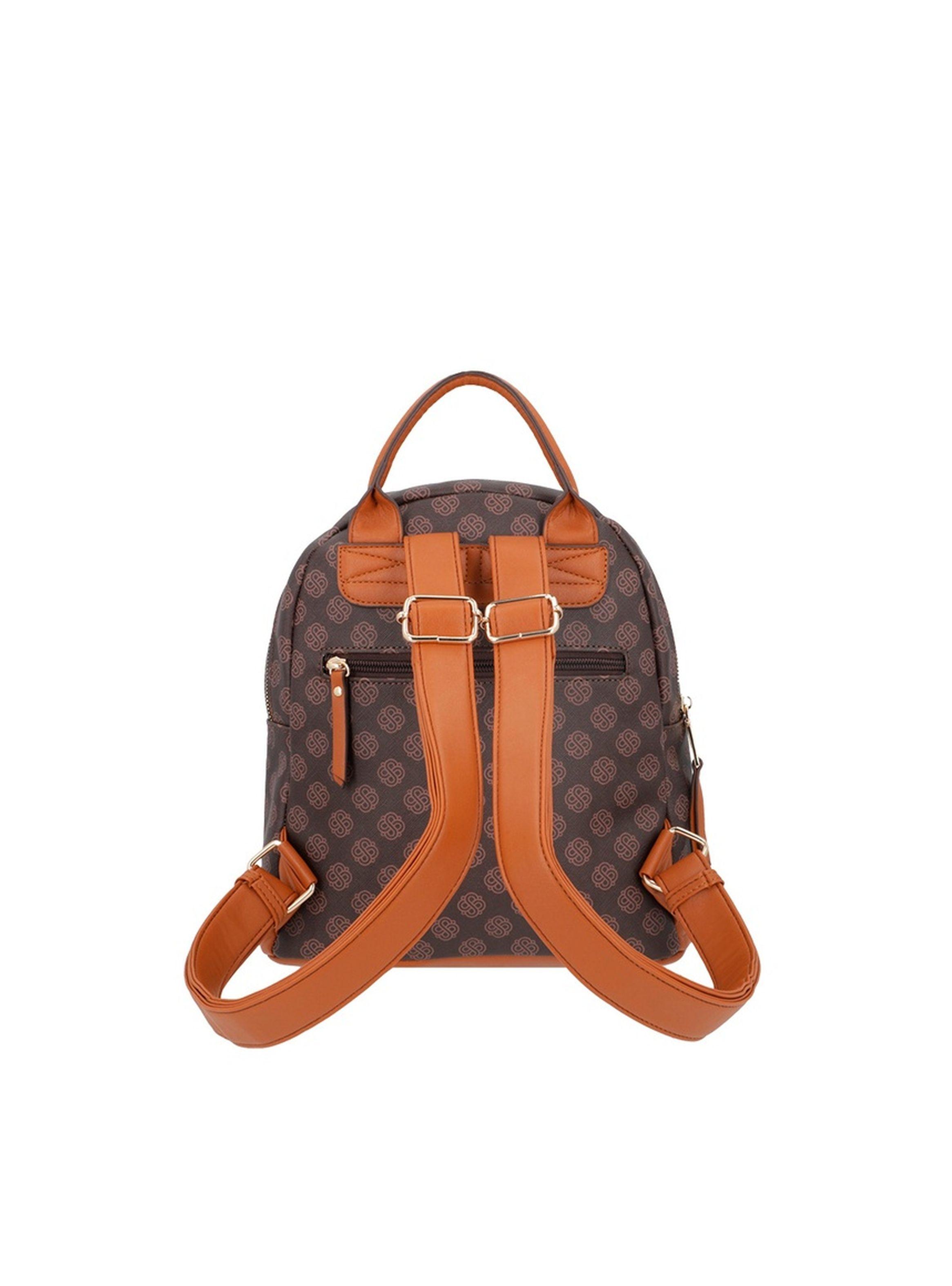 Mochila Secret Orleans SS25 M Café-2