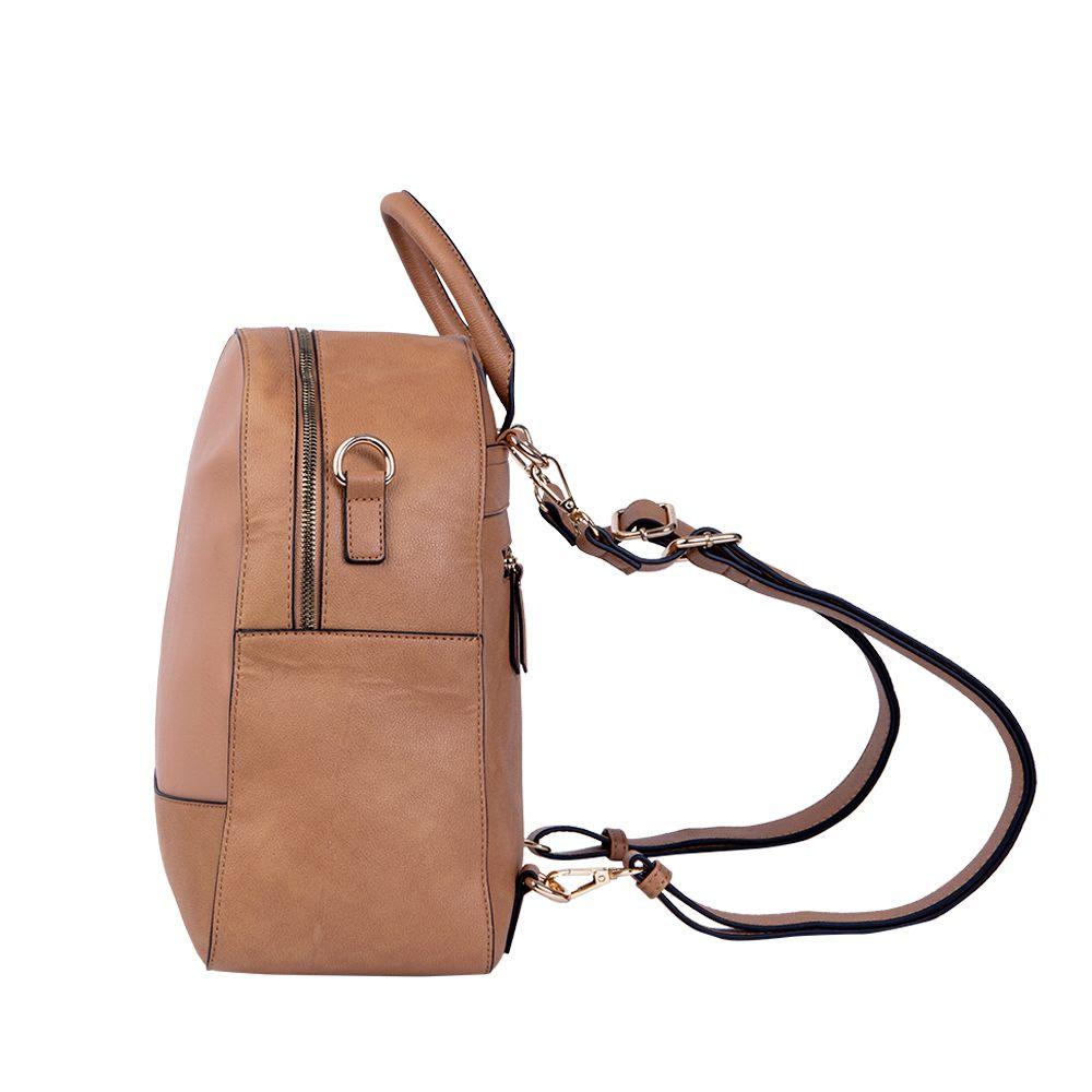 Mochila Ferrara Beige Secret-4