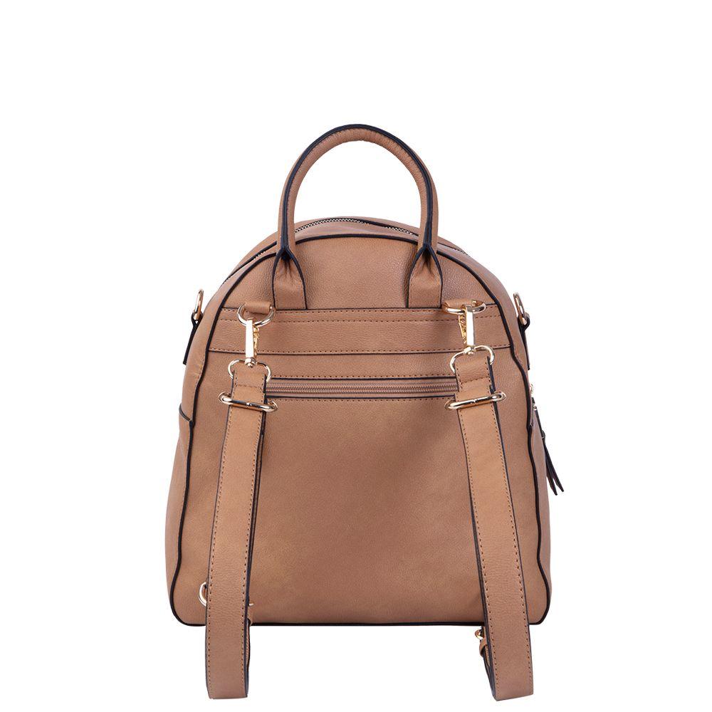 Mochila Ferrara Beige Secret-2