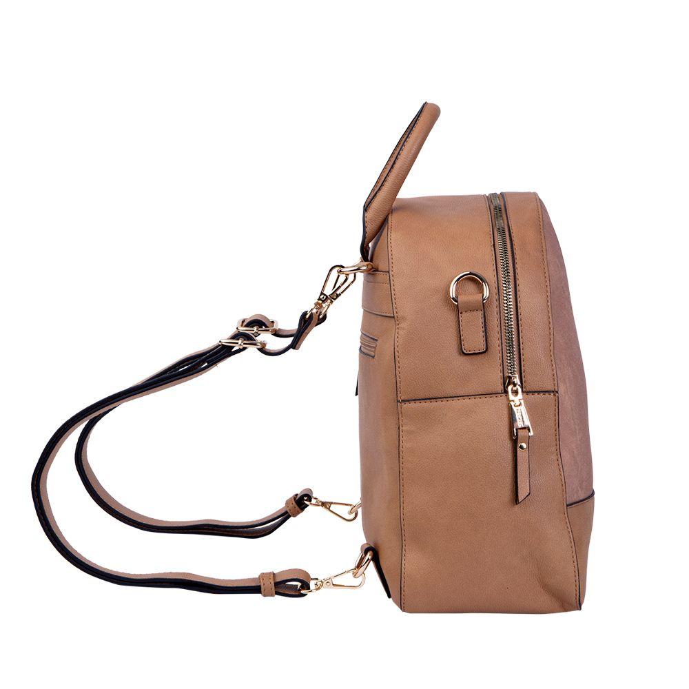 Mochila Ferrara Beige Secret-5