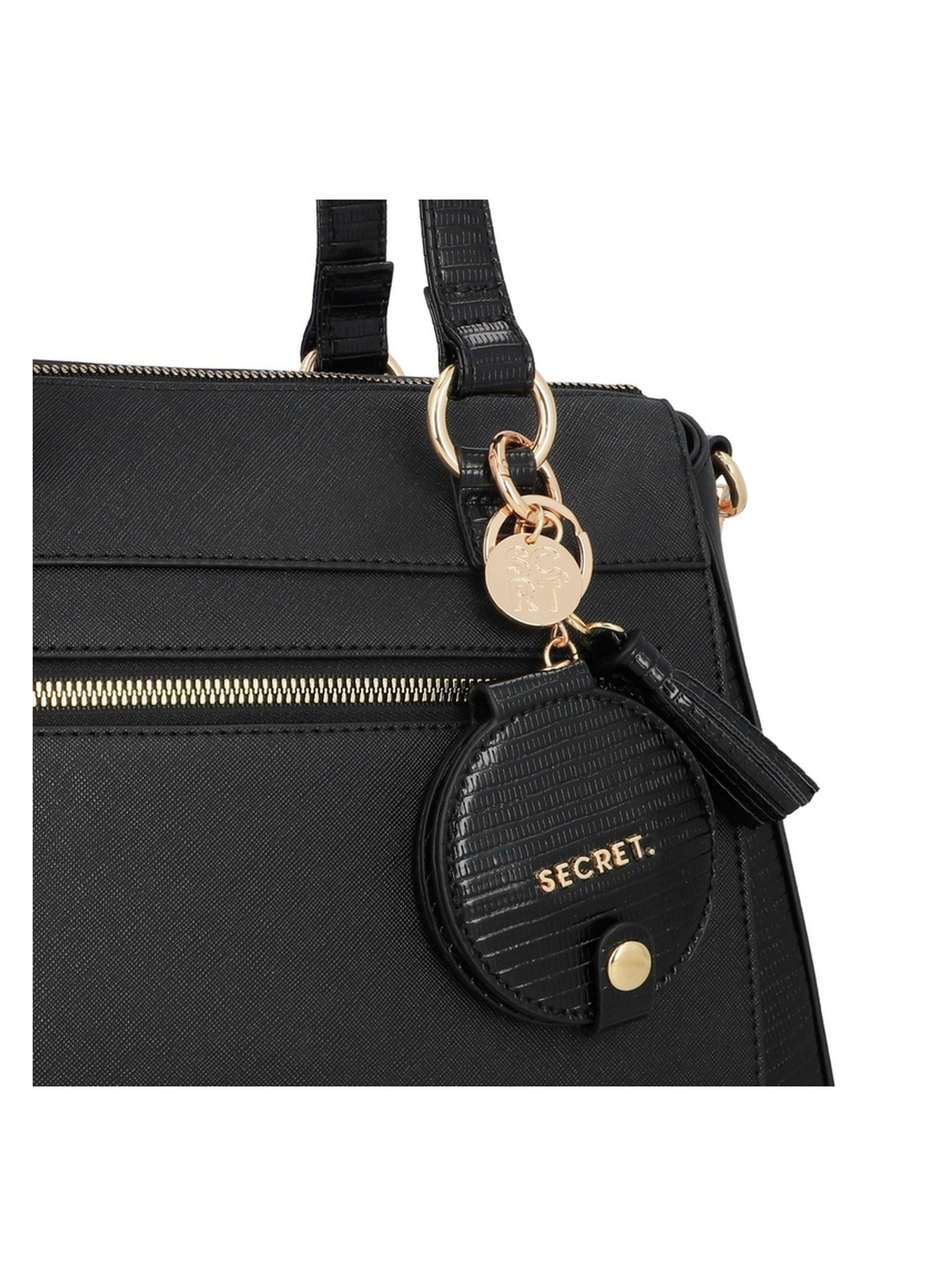 Cartera de hombro Secret Albacete FW25 L Negro-6