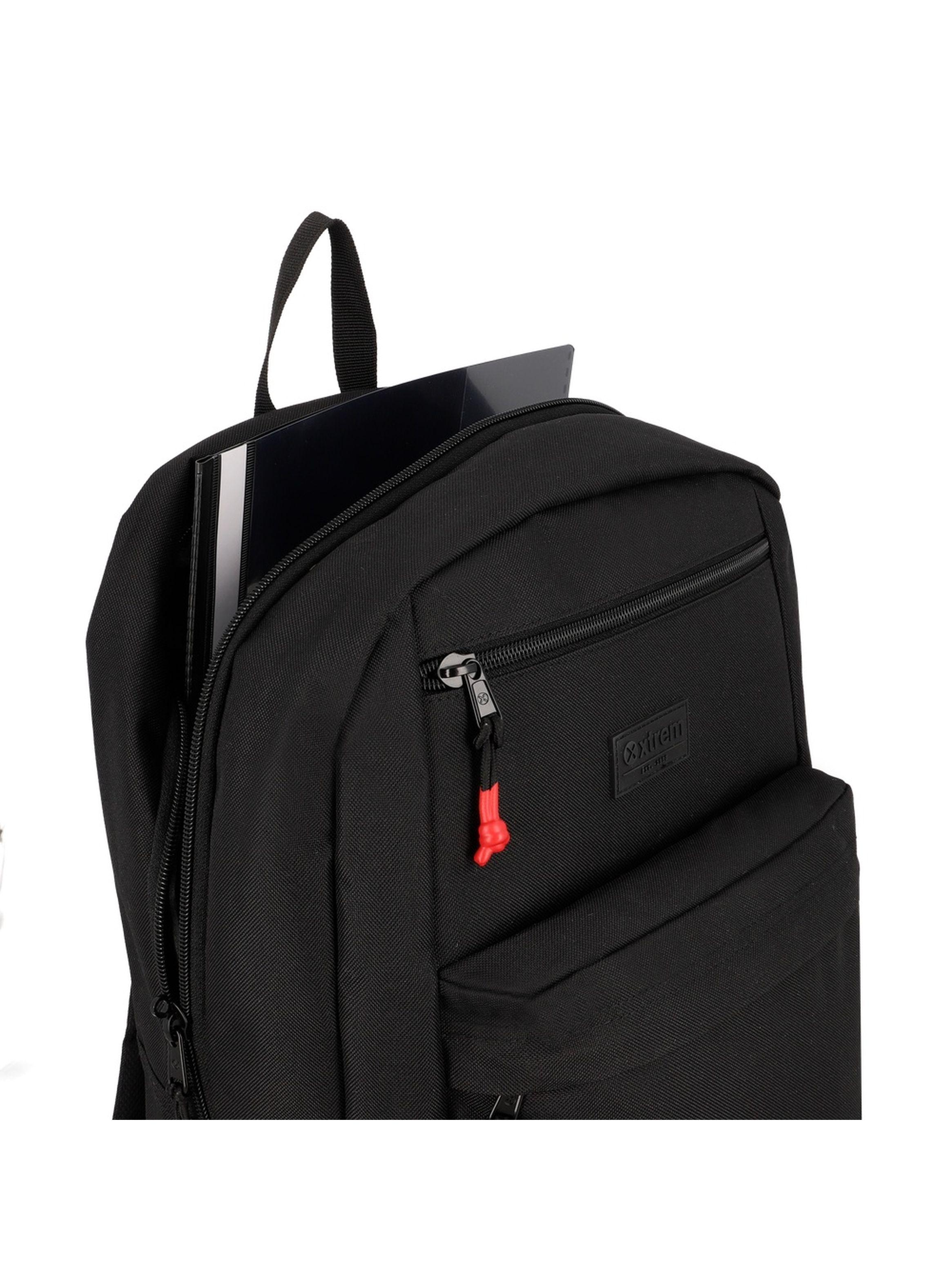 Megapack 6XT Mochila Niño Xtrem Negro/Rojo-2