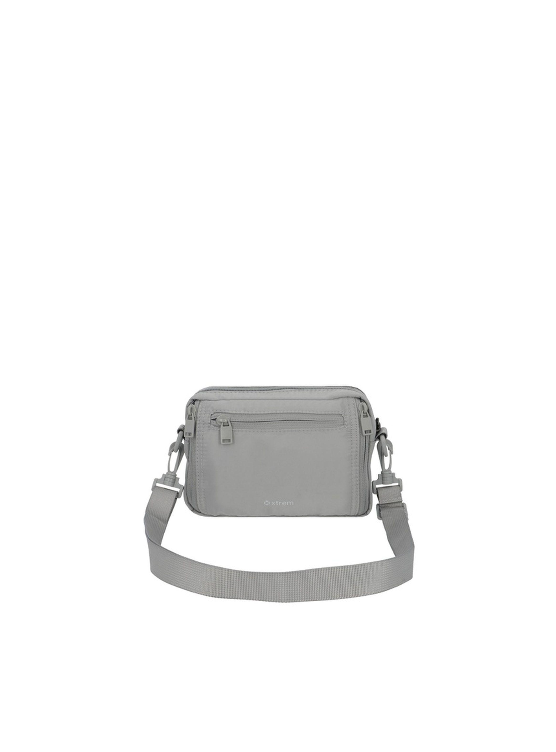 Cartera Bandolera Xtrem Weekend 3XT Gris S-2