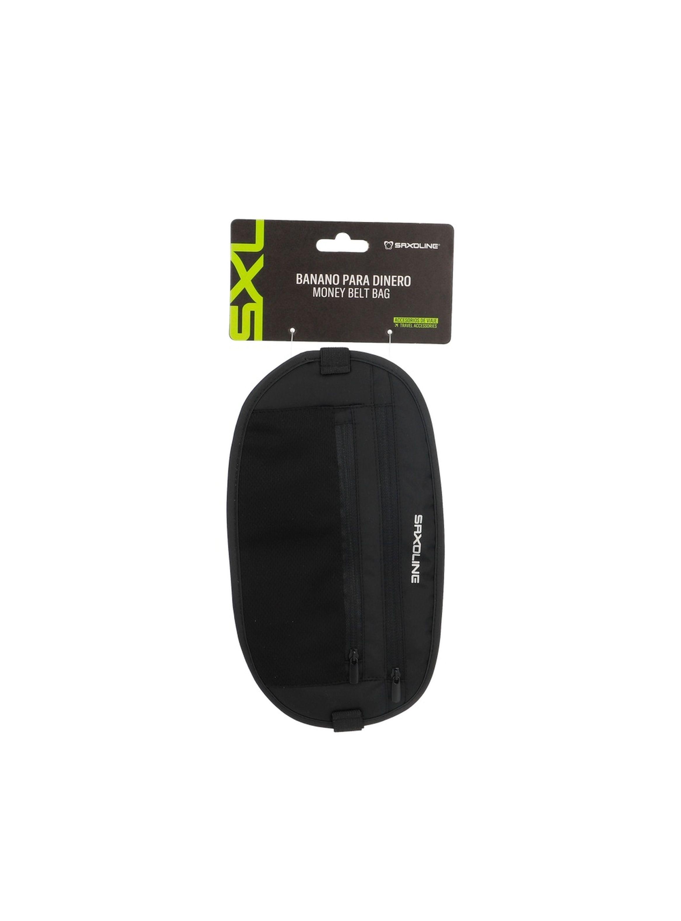 Banano de Viaje para dinero Saxoline Negro-2