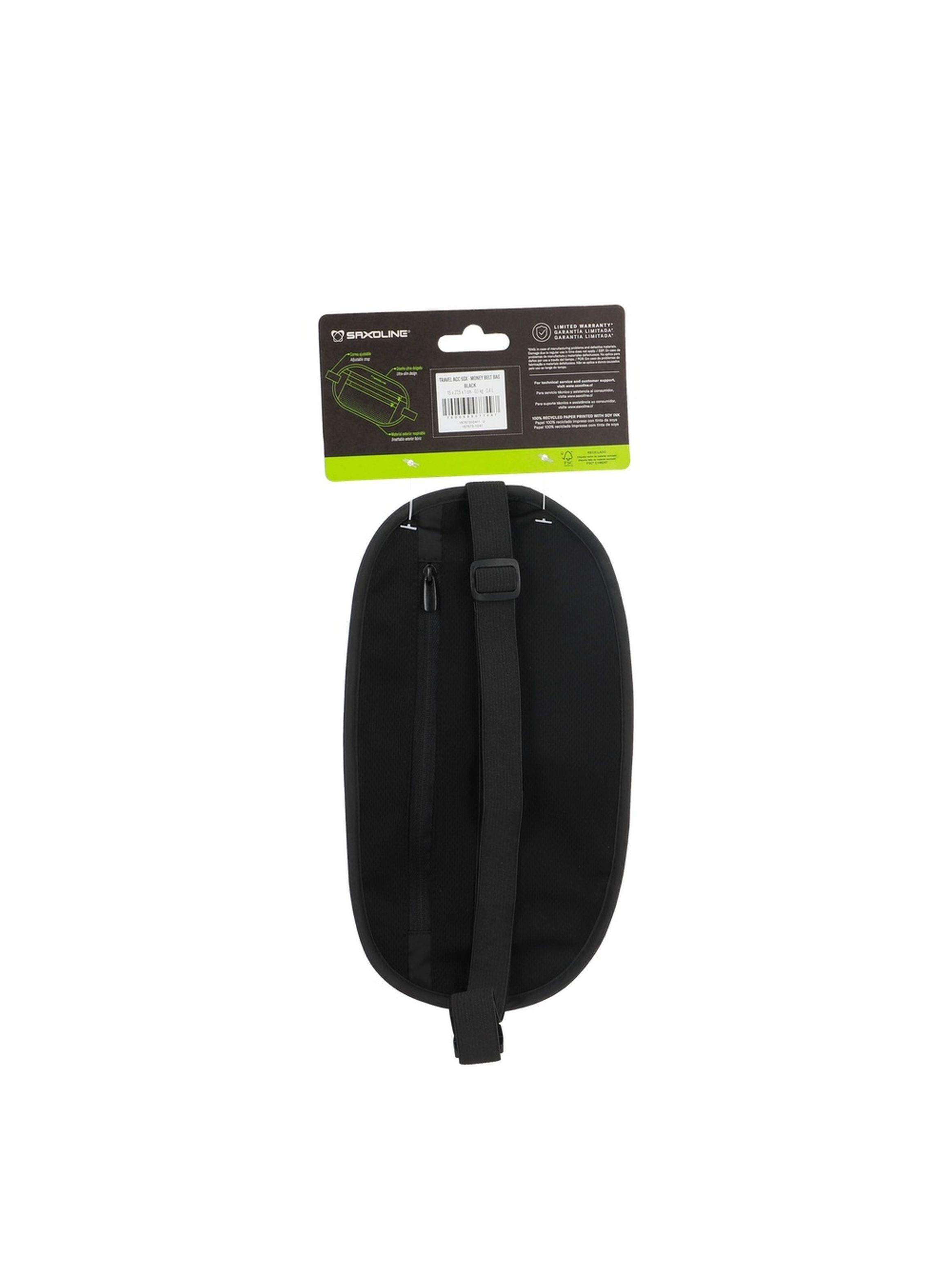 Banano de Viaje para dinero Saxoline Negro-3