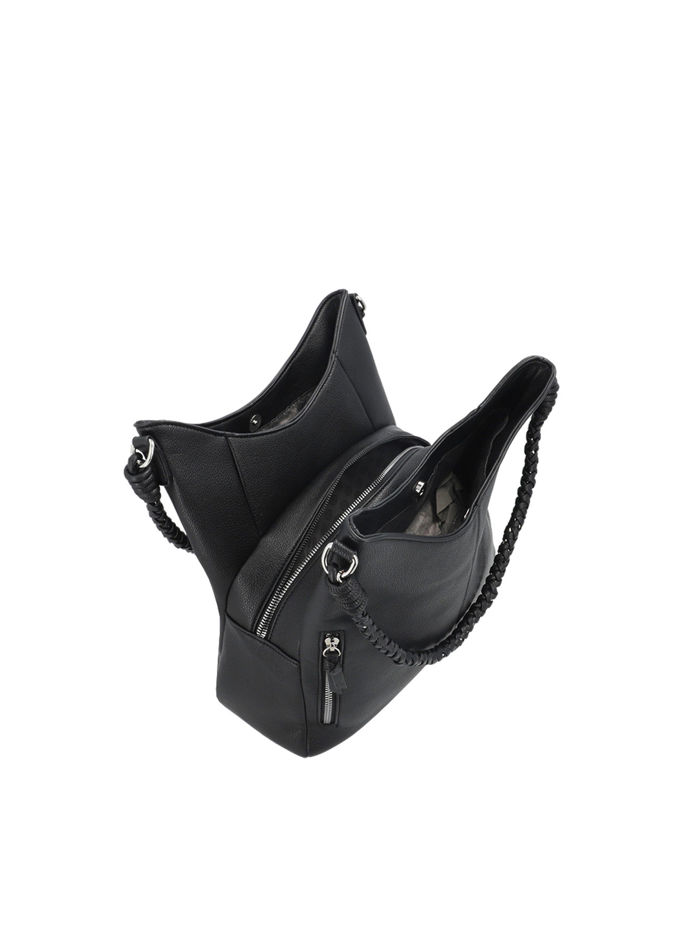 Cartera de Hombro Secret Montserrat FW25 L Negro-3