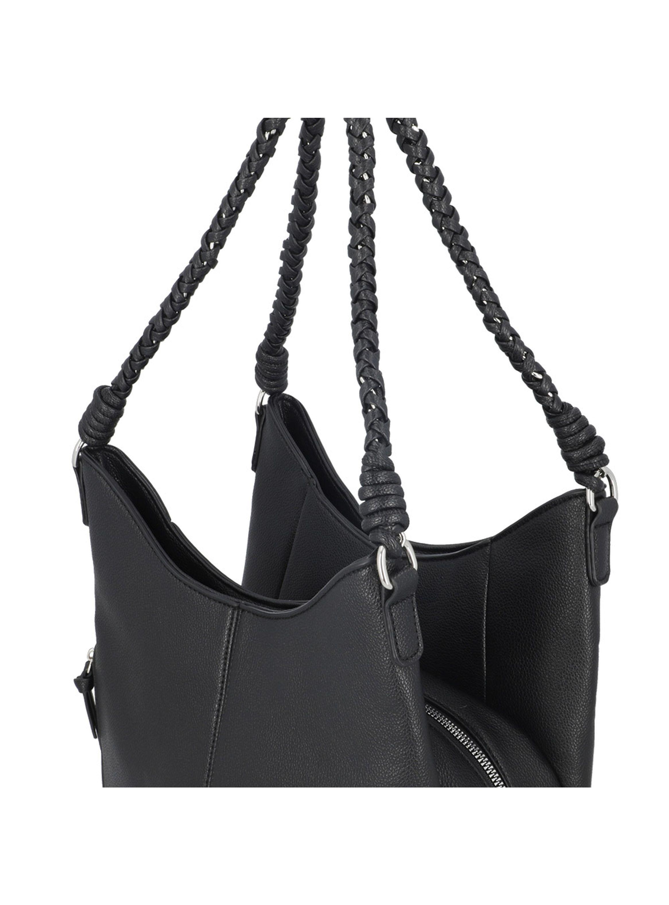 Cartera de Hombro Secret Montserrat FW25 L Negro-4