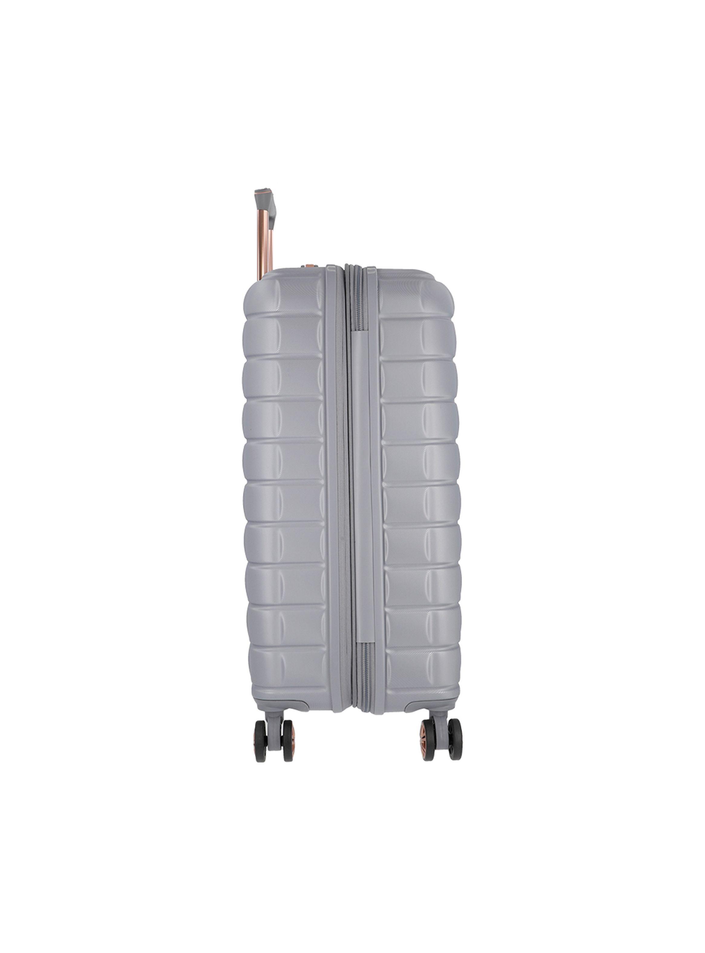 Maleta Mediana Saxoline Spinwave Gris-5