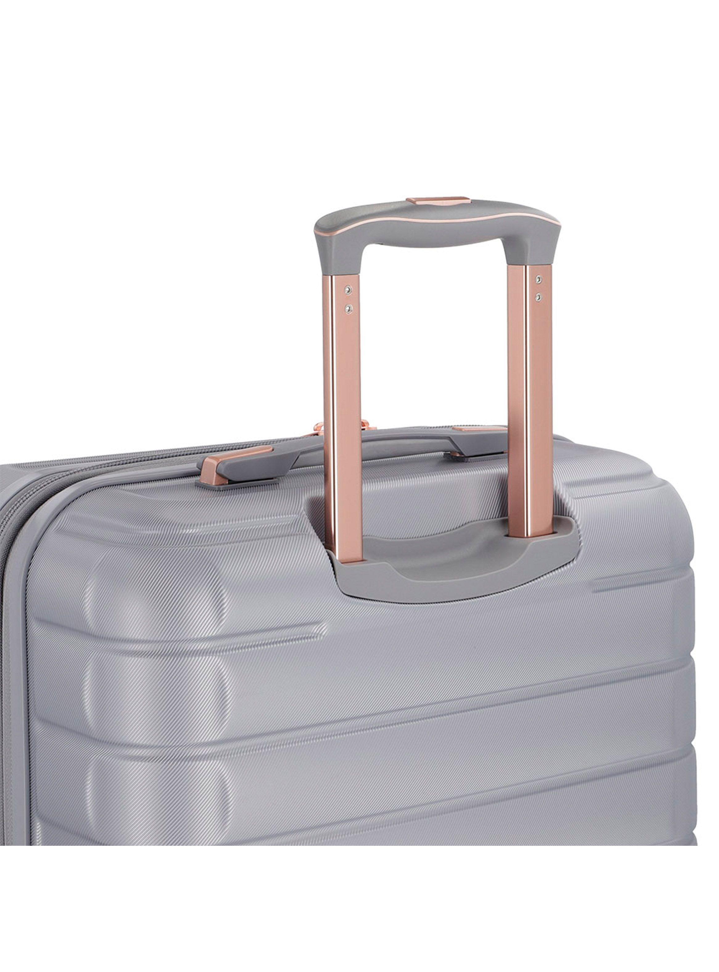 Maleta Mediana Saxoline Spinwave Gris-6