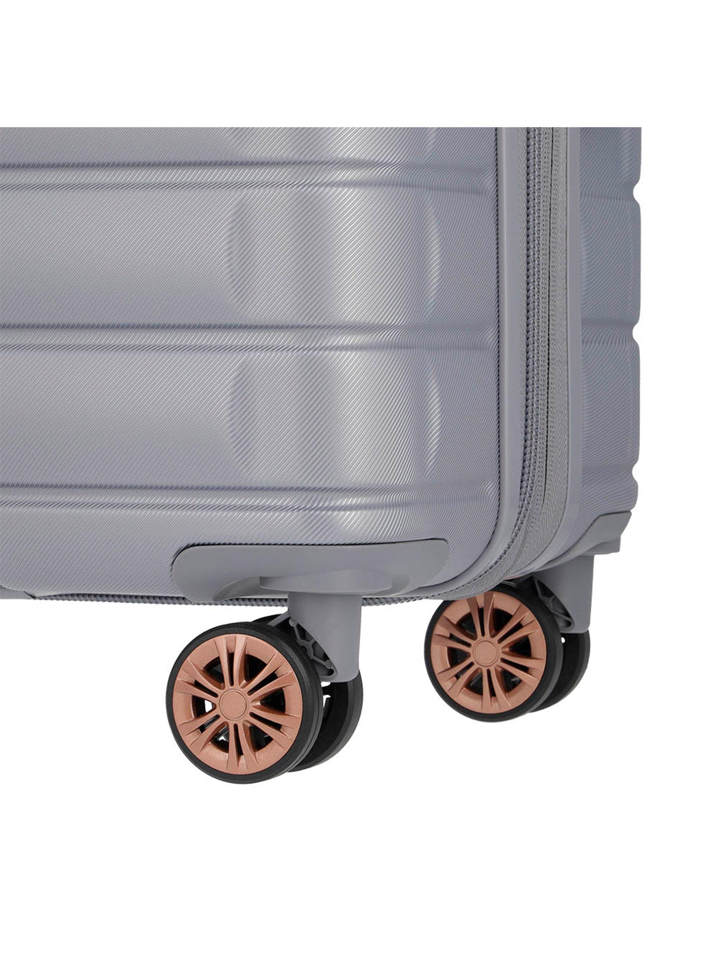 Maleta Mediana Saxoline Spinwave Gris-7