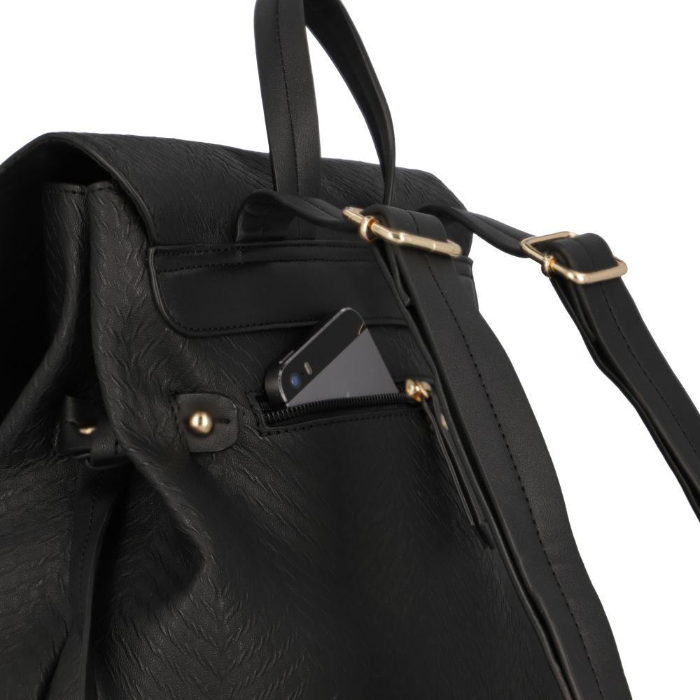 Mochila Kansas Casual Negro Secret L-8