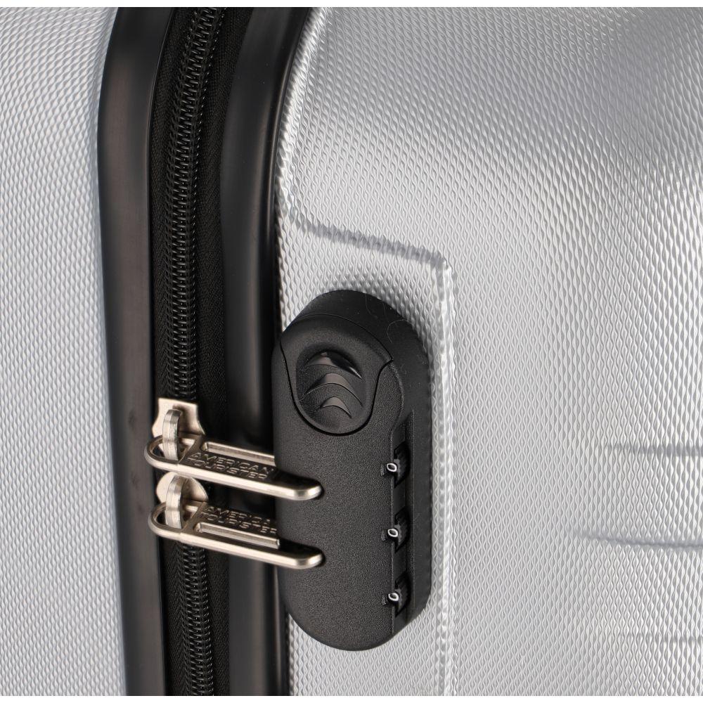 Maleta de Cabina American Tourister Tesa 2.0 Plateado-5