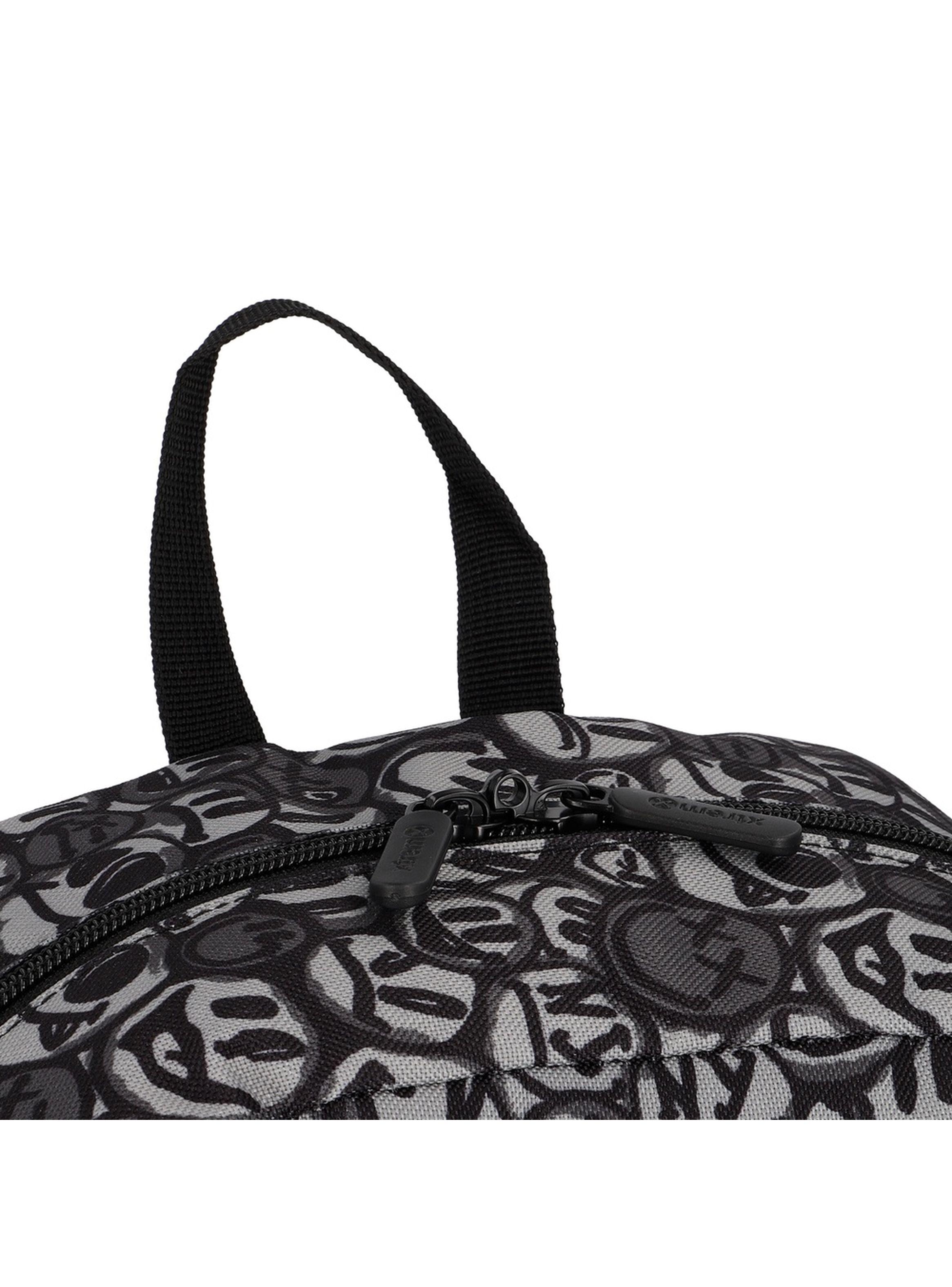 Multipack 6XT Mochila Niño Xtrem Graffiti Print Negro-4
