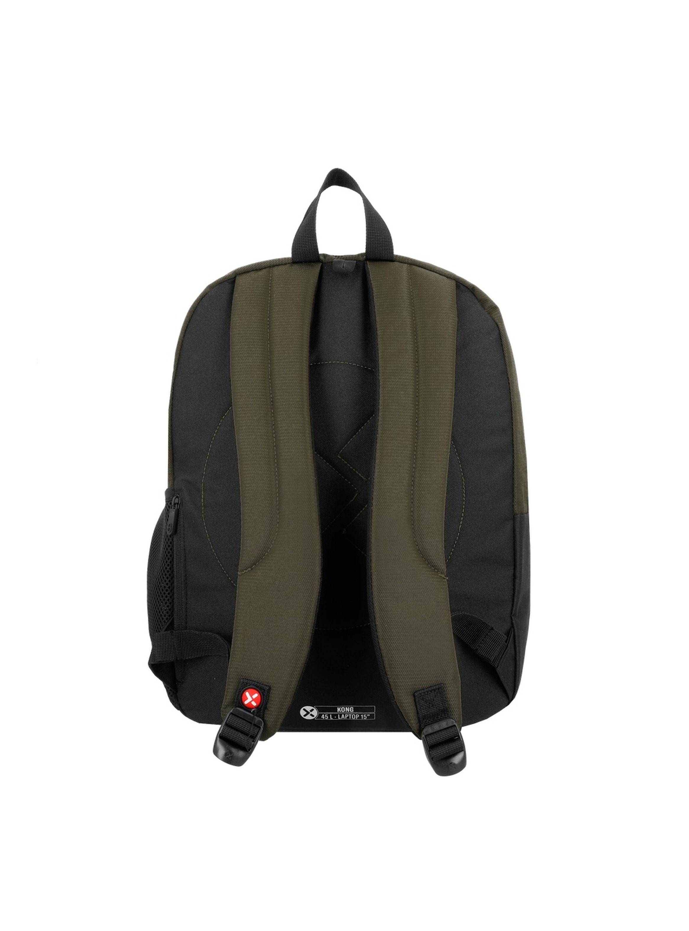 Mochila Notebook Xtrem Kong 6XT Verde Oliva 15"-2