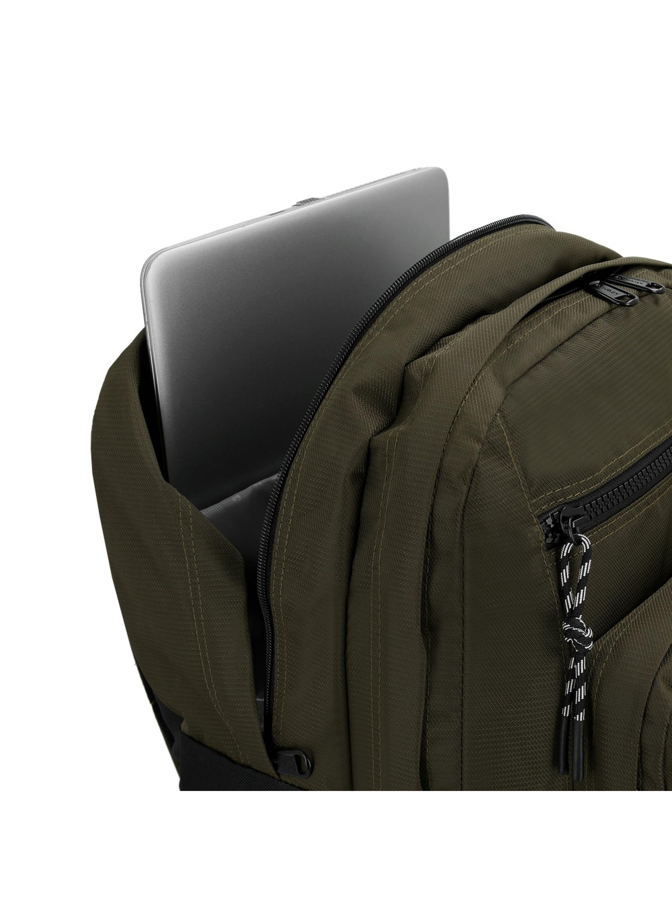 Mochila Notebook Xtrem Kong 6XT Verde Oliva 15"-9