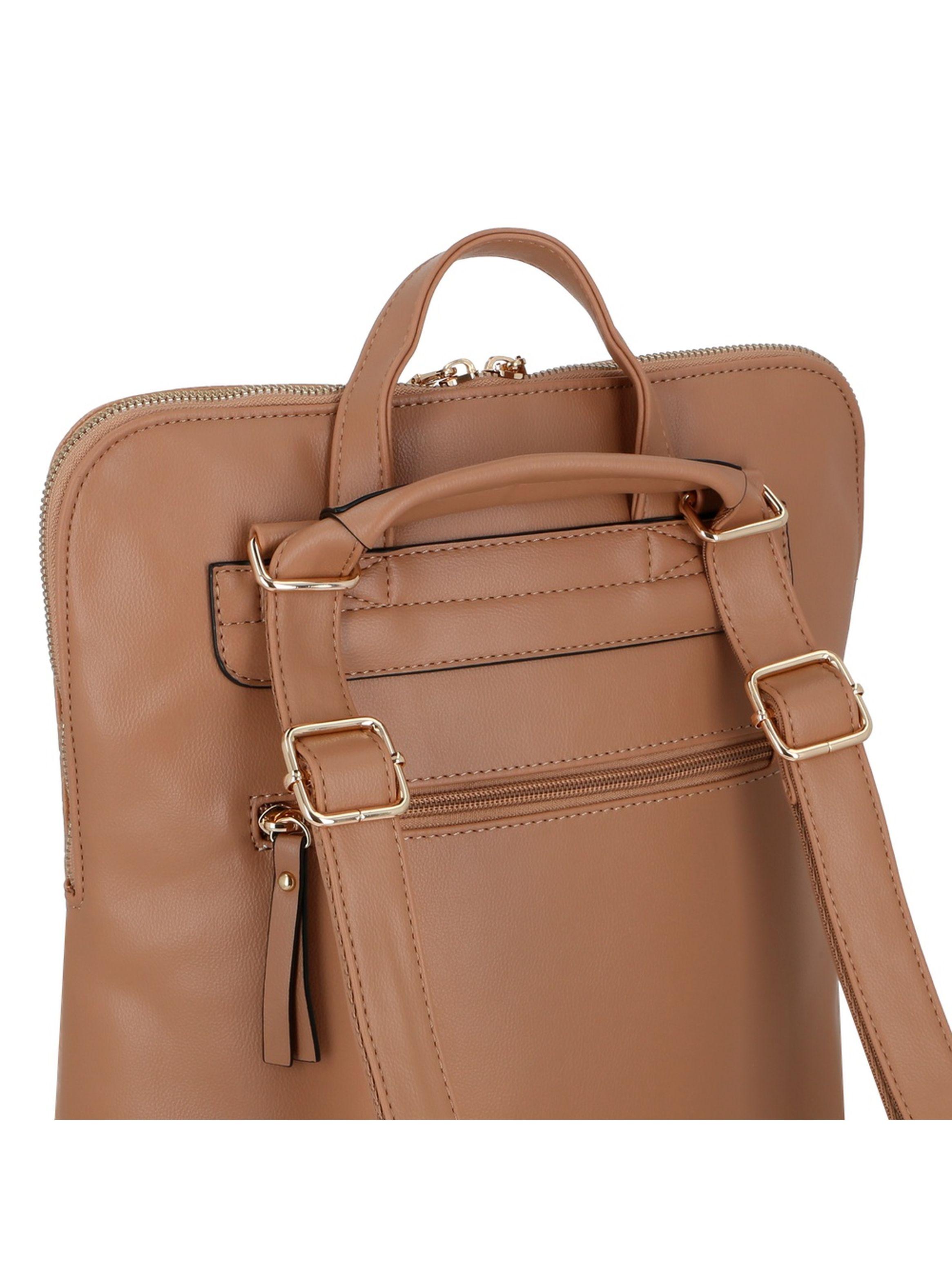 Mochila Notebook Secret Polonia SC6 Café 15"-4