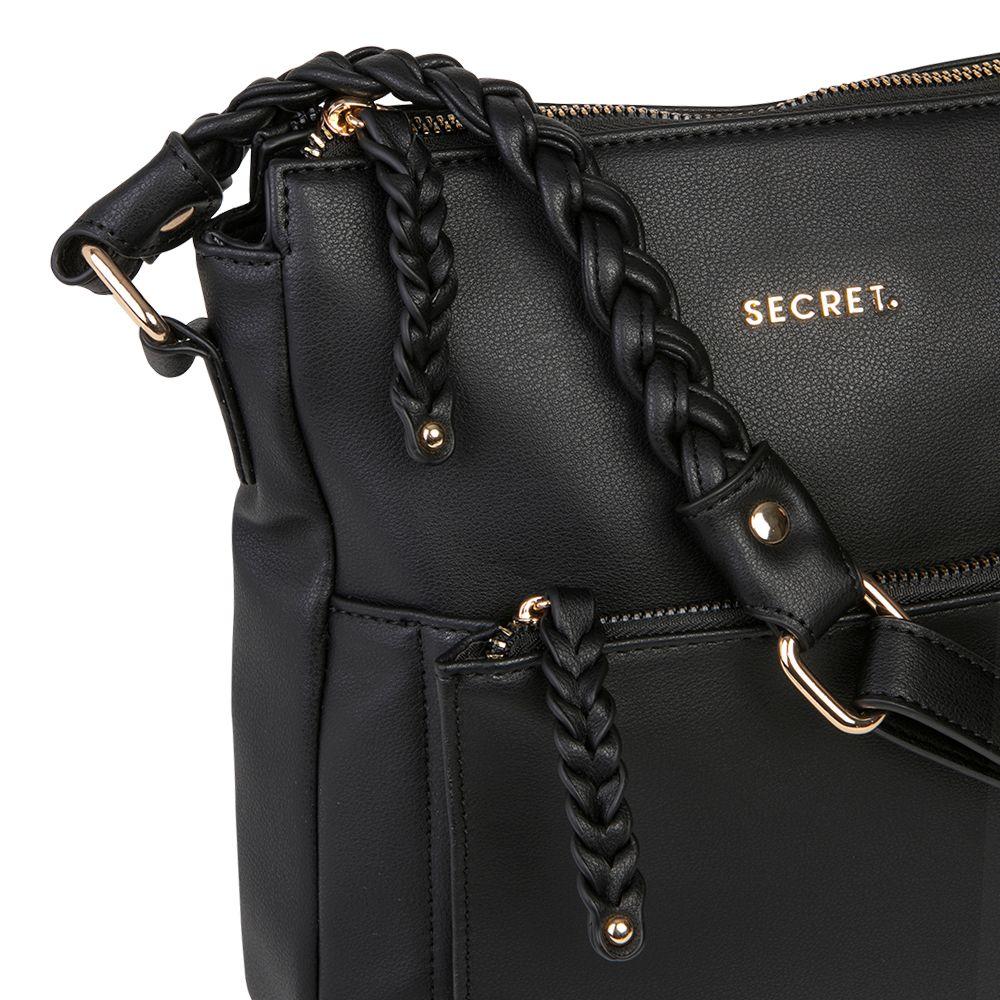 Bandolera Secret Monaco Negro M-4