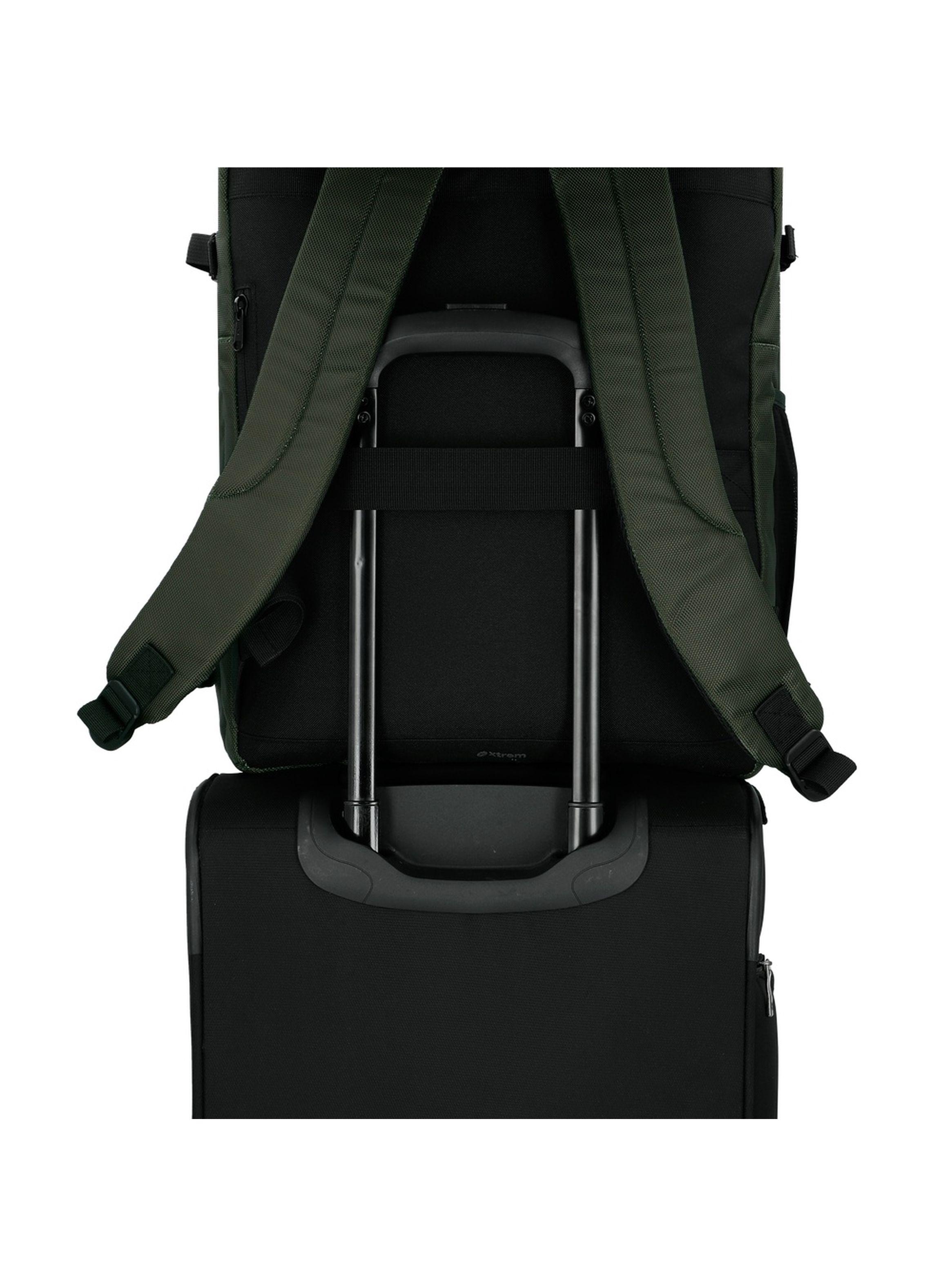 Mochila de Viaje Xtrem Reynold 6XT Verde Oliva 17"-9