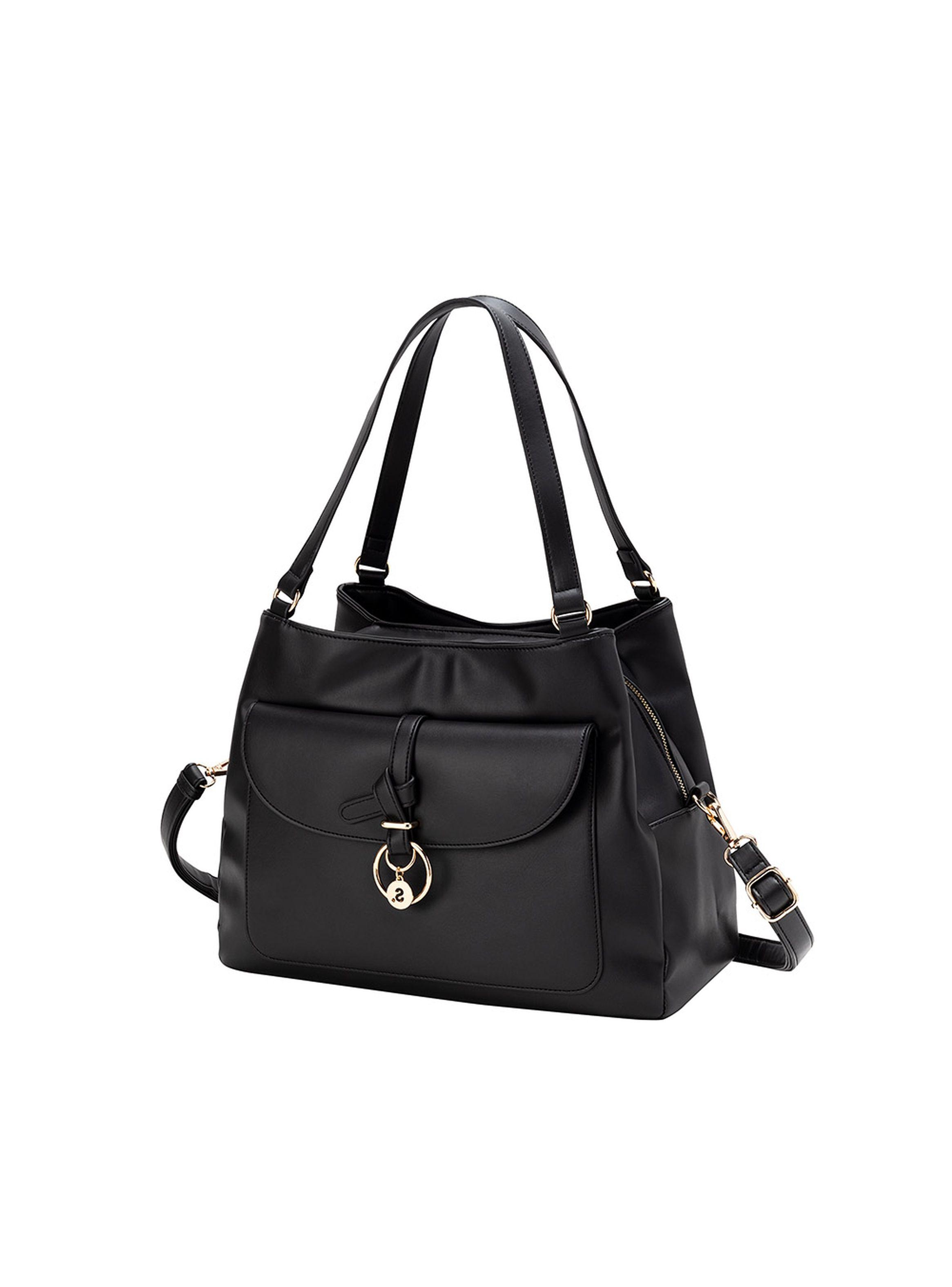 Cartera de hombro Secret Mantua FW24 Negro L-1