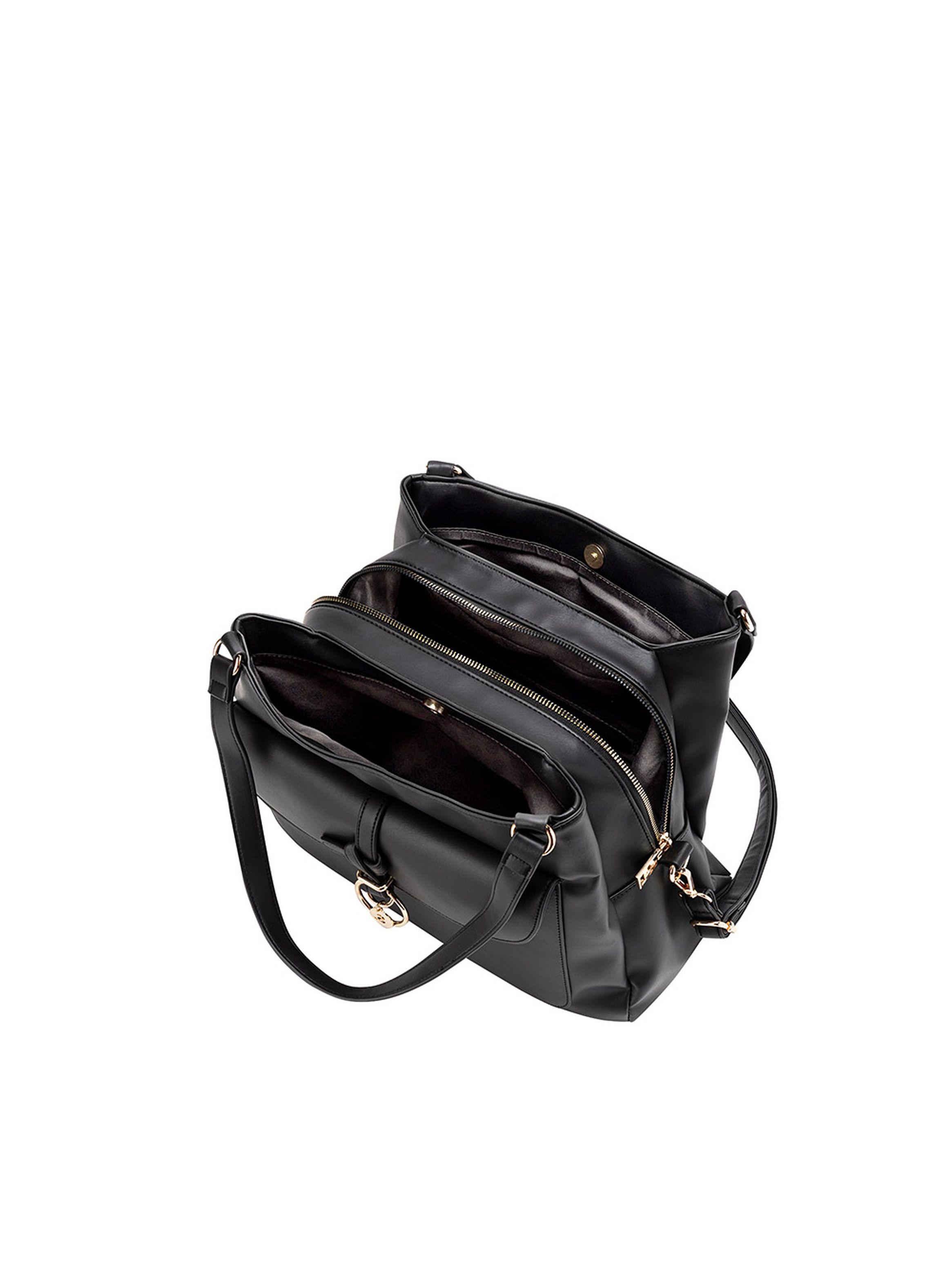 Cartera de hombro Secret Mantua FW24 Negro L-3