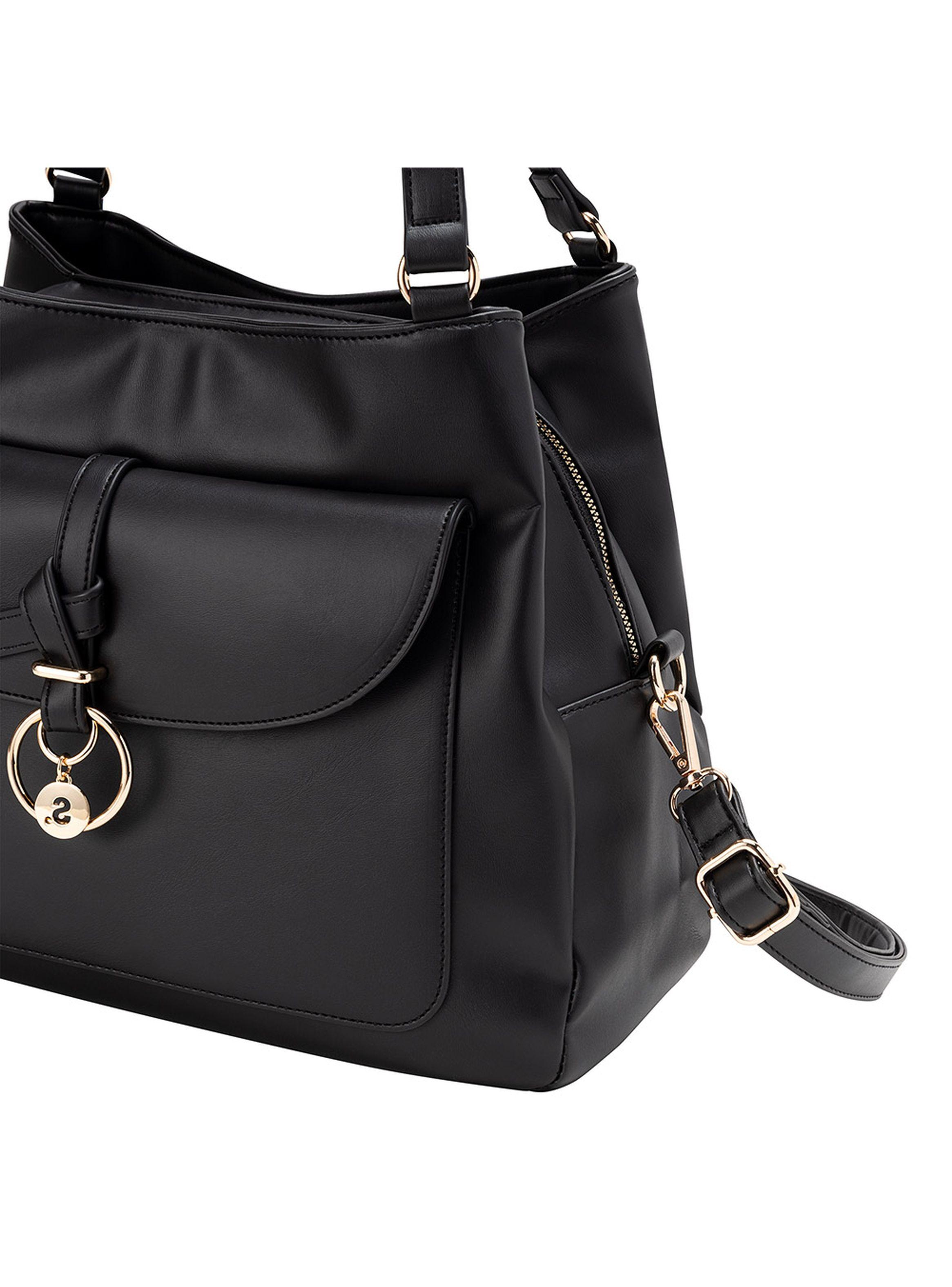 Cartera de hombro Secret Mantua FW24 Negro L-5